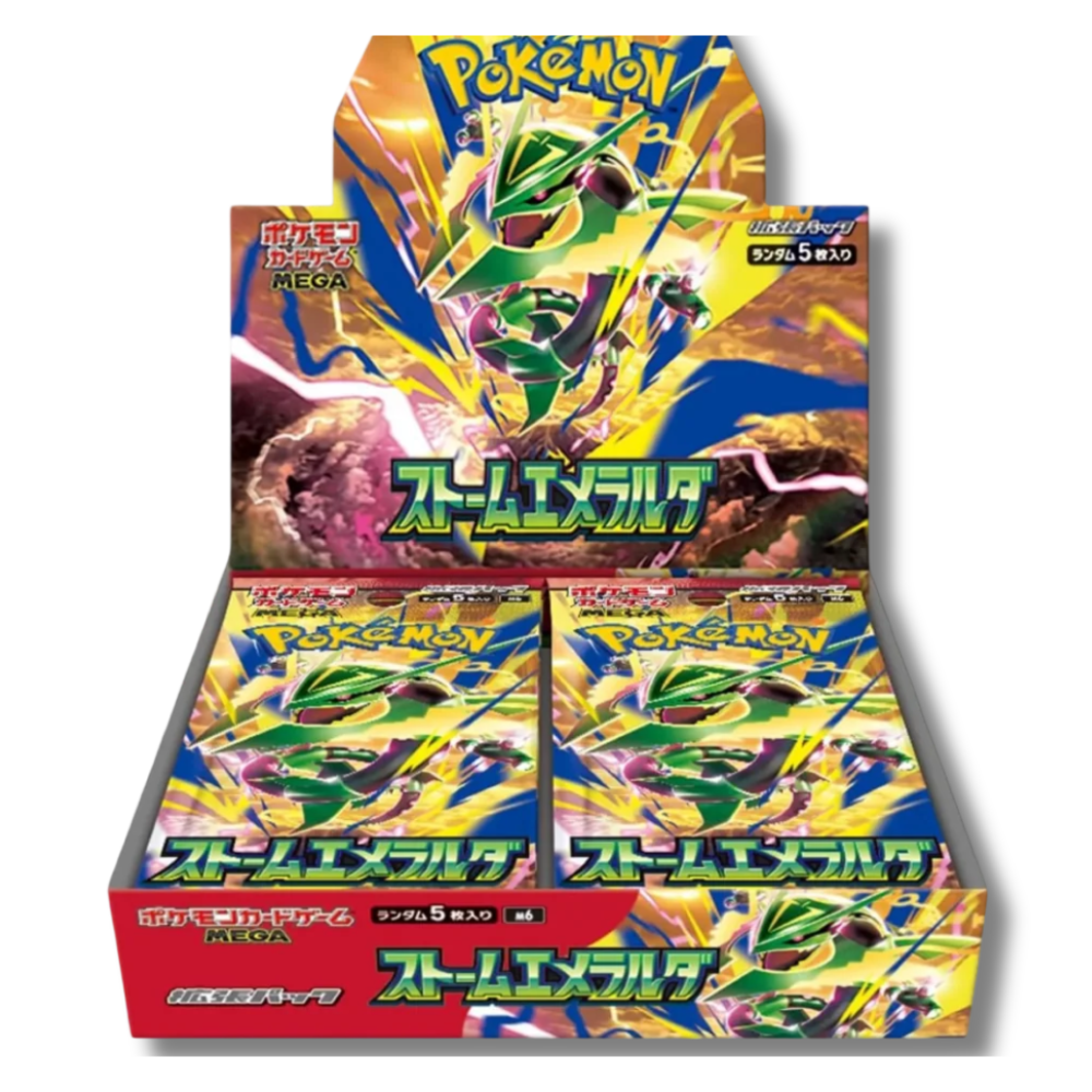 Display Pokémon STORM EMERALDA - M6