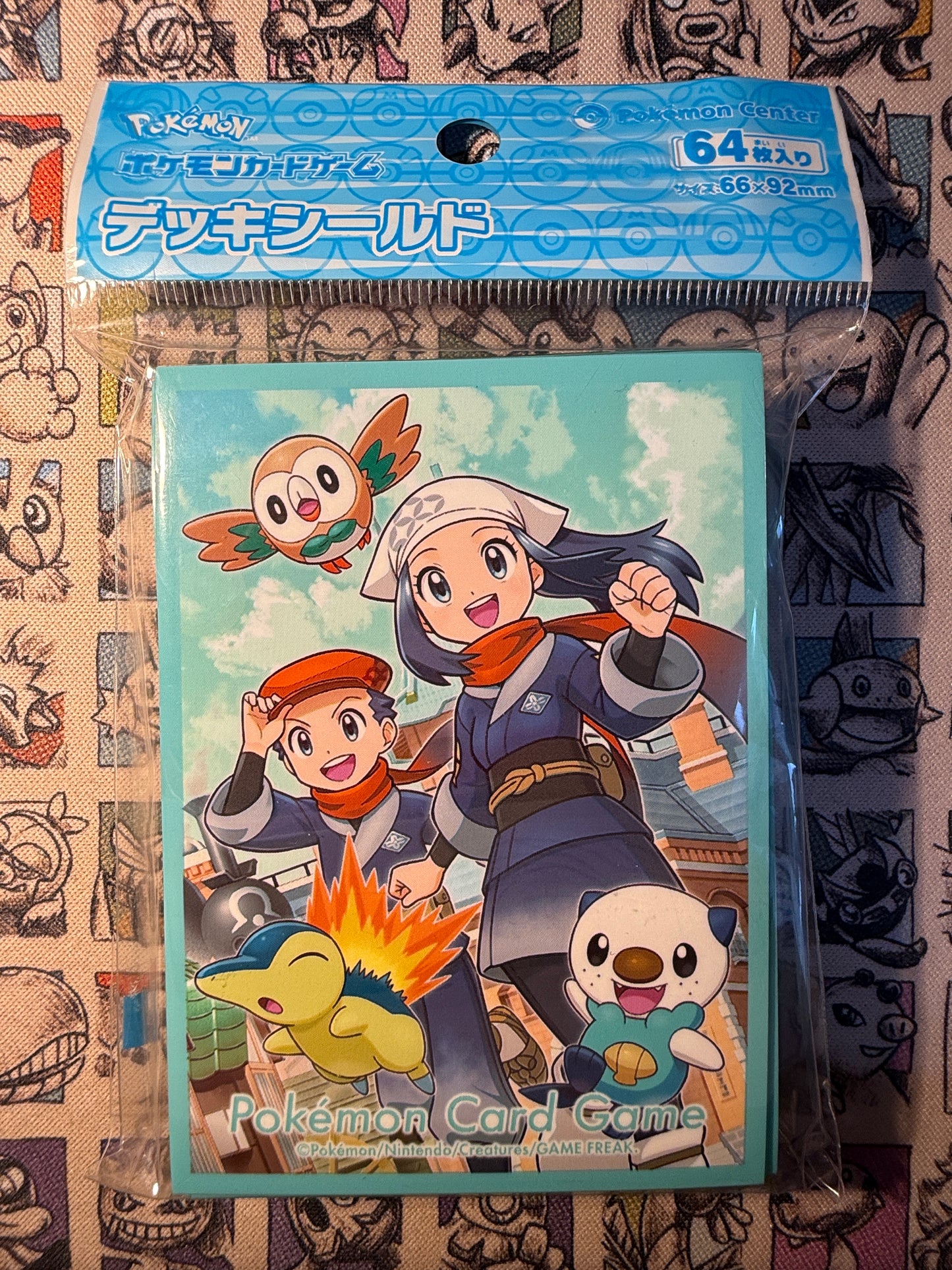 Sleeve Pokémon Tel & Shaw