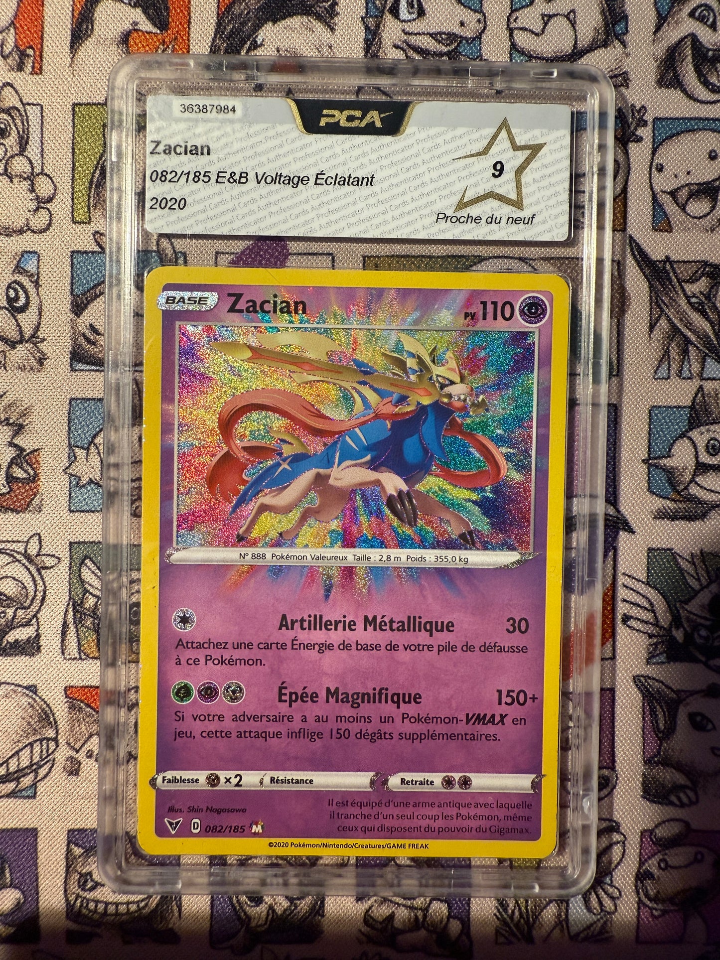 Zacian 082/185 PCA 9 Voltage éclatant