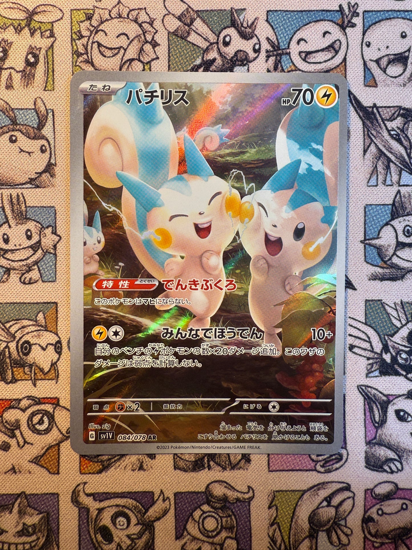 Pachirisu 84 Violet ex