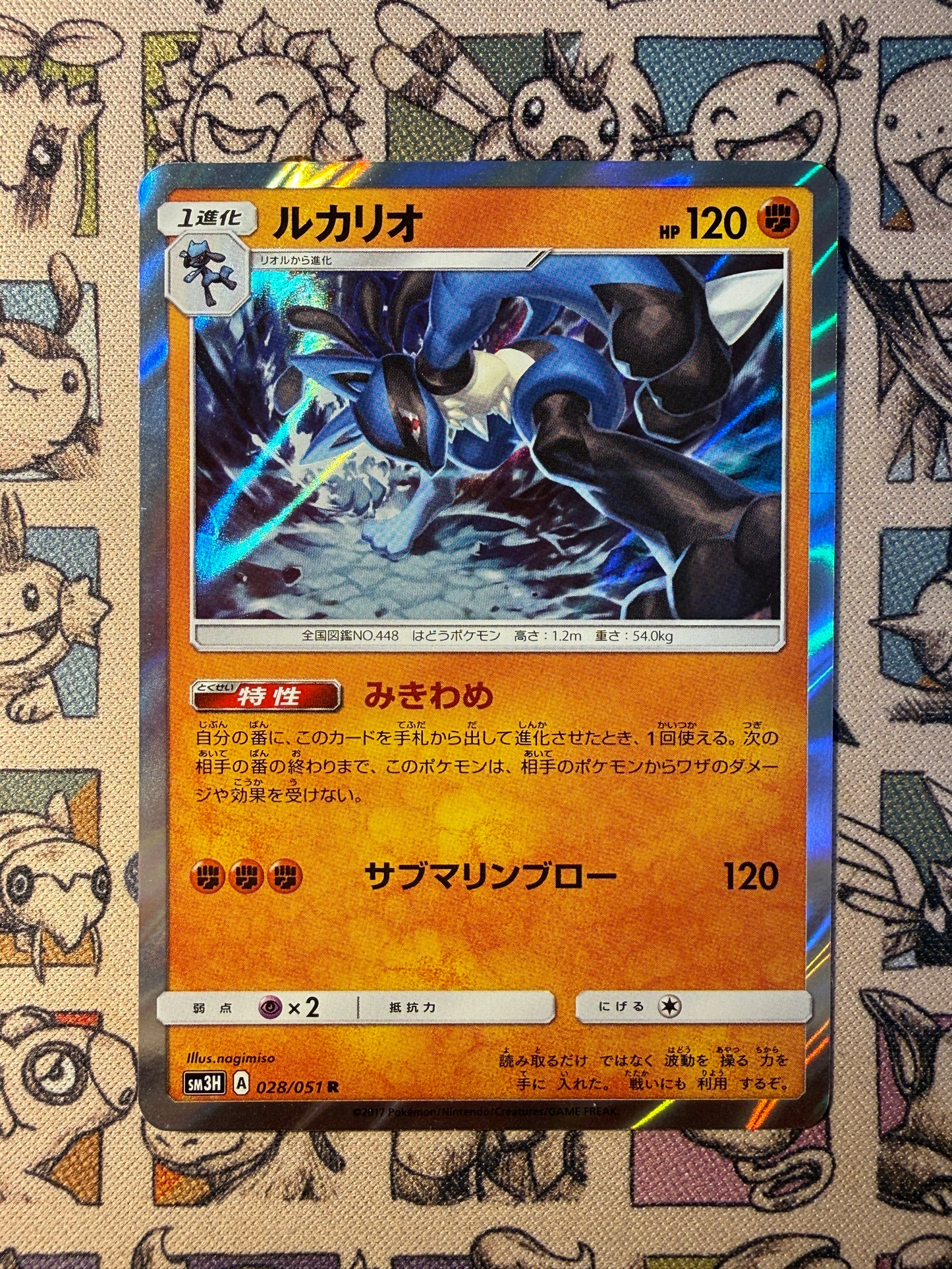 Lucario 28 To Have Seen the Battle Rainbow