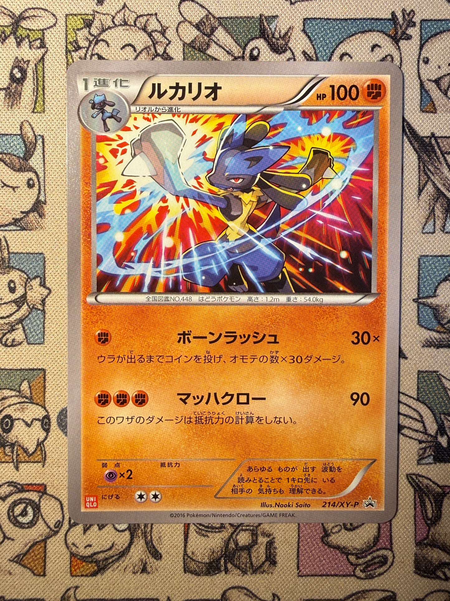 Lucario 214 XY Promos