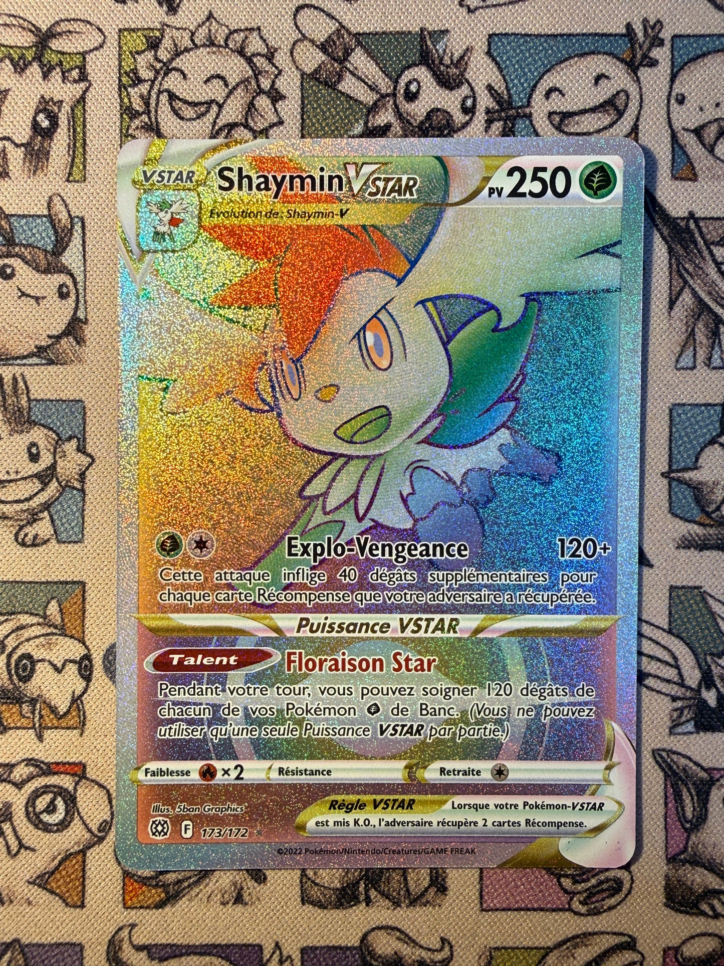 Shaymin VSTAR 173 Stars Etincelantes