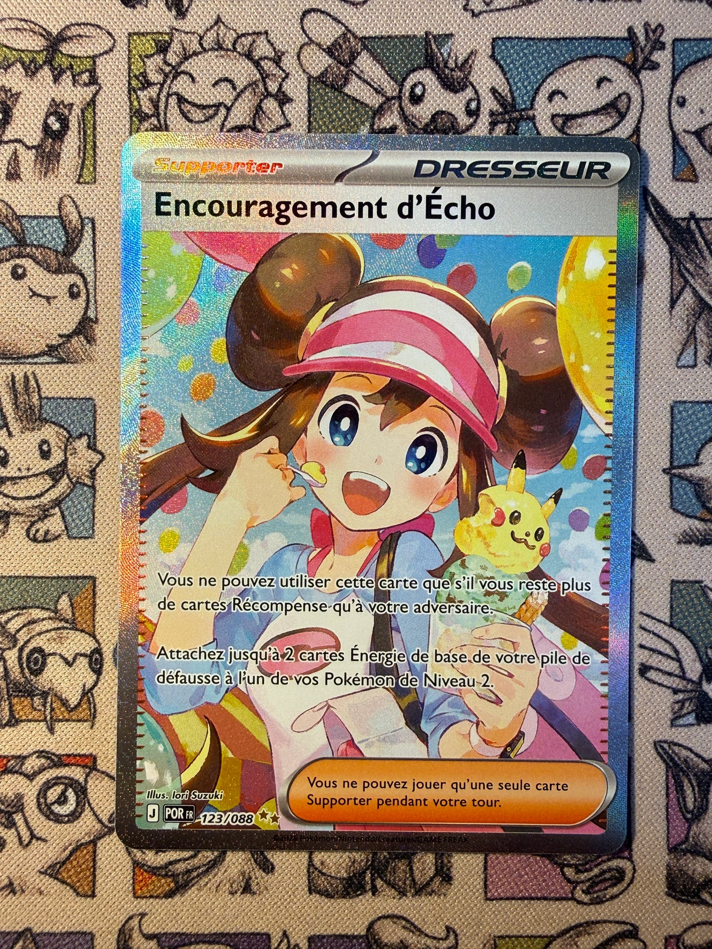 Encouragement d'Echo 123 Equilibre Parfait