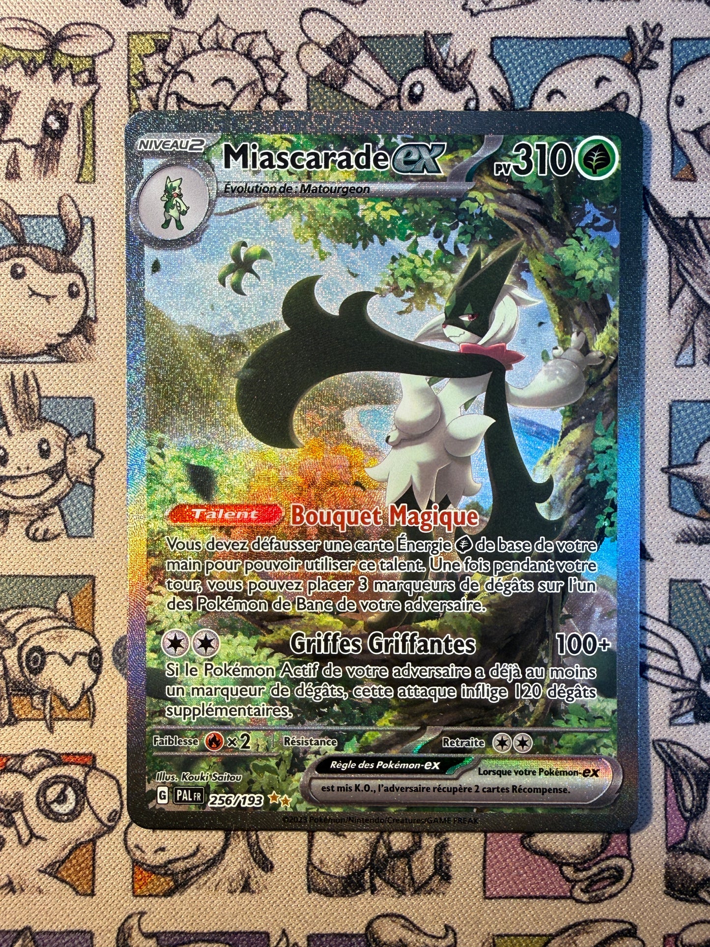 Miascarade ex 256 Evolutions à Paldéa