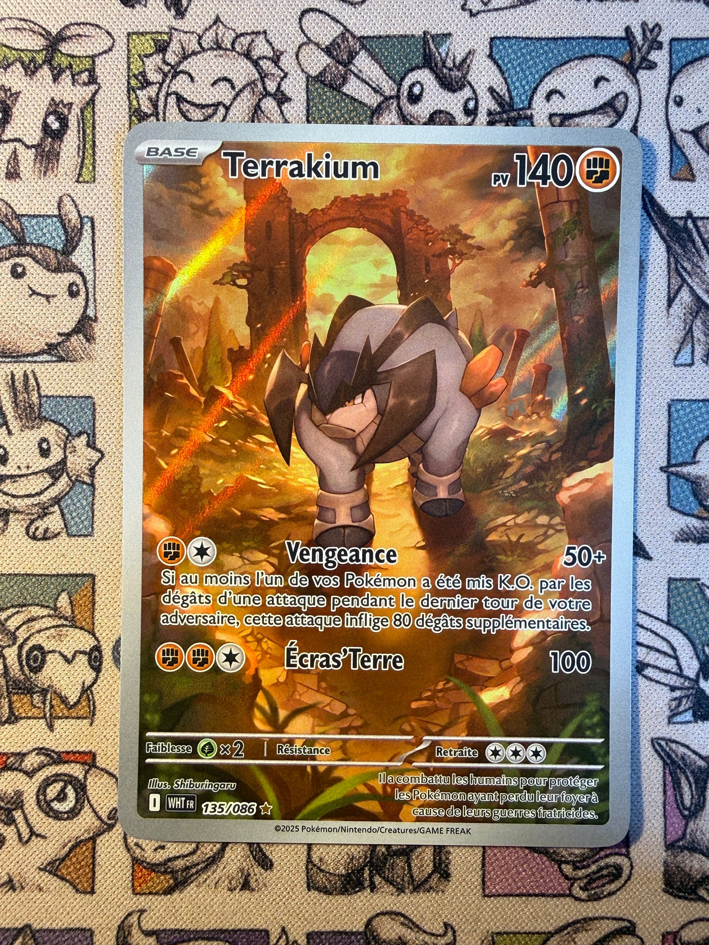 Terrakium 135 Flamme Blanche