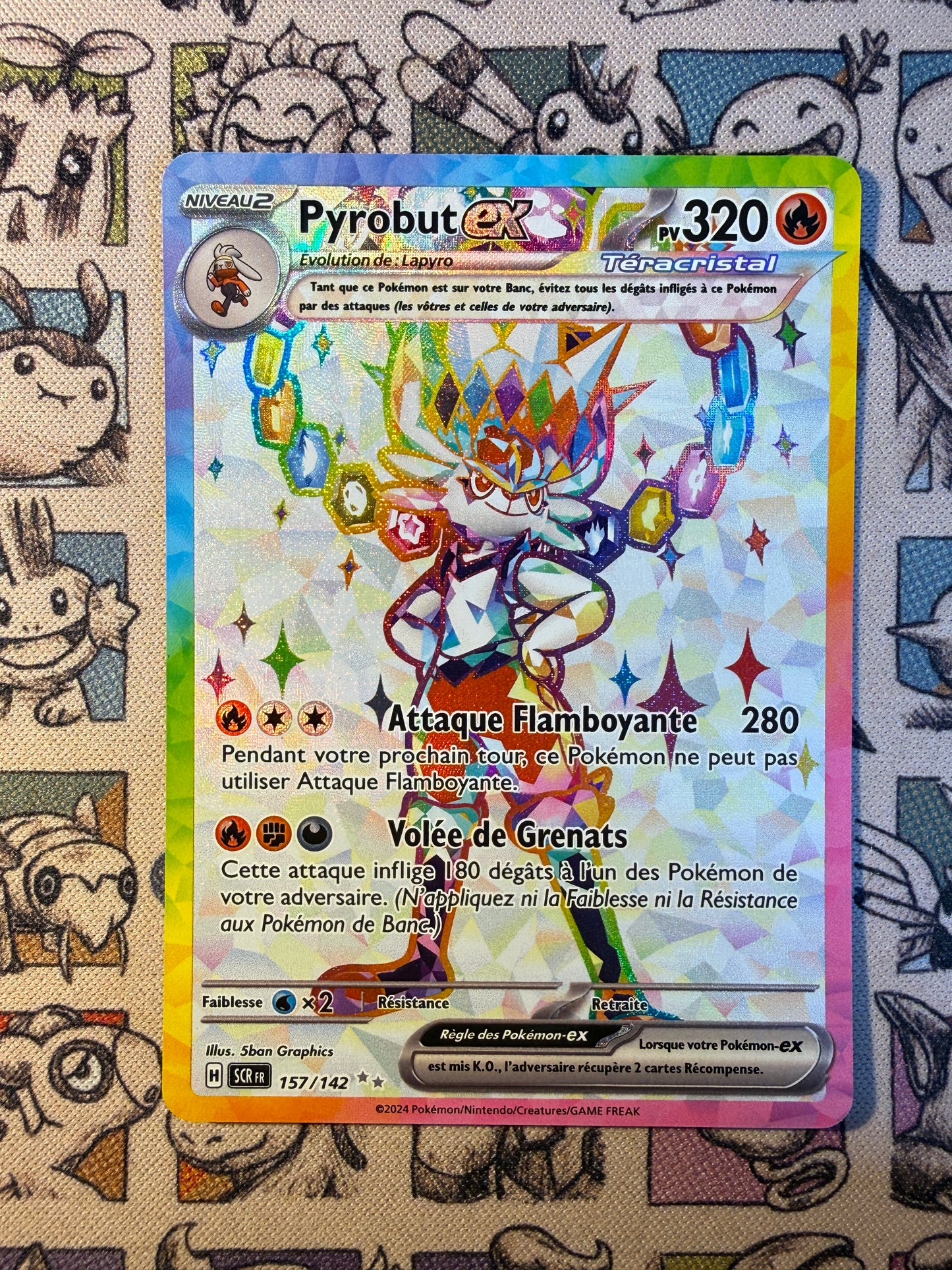 Pyrobut ex 157 Couronne Stellaire