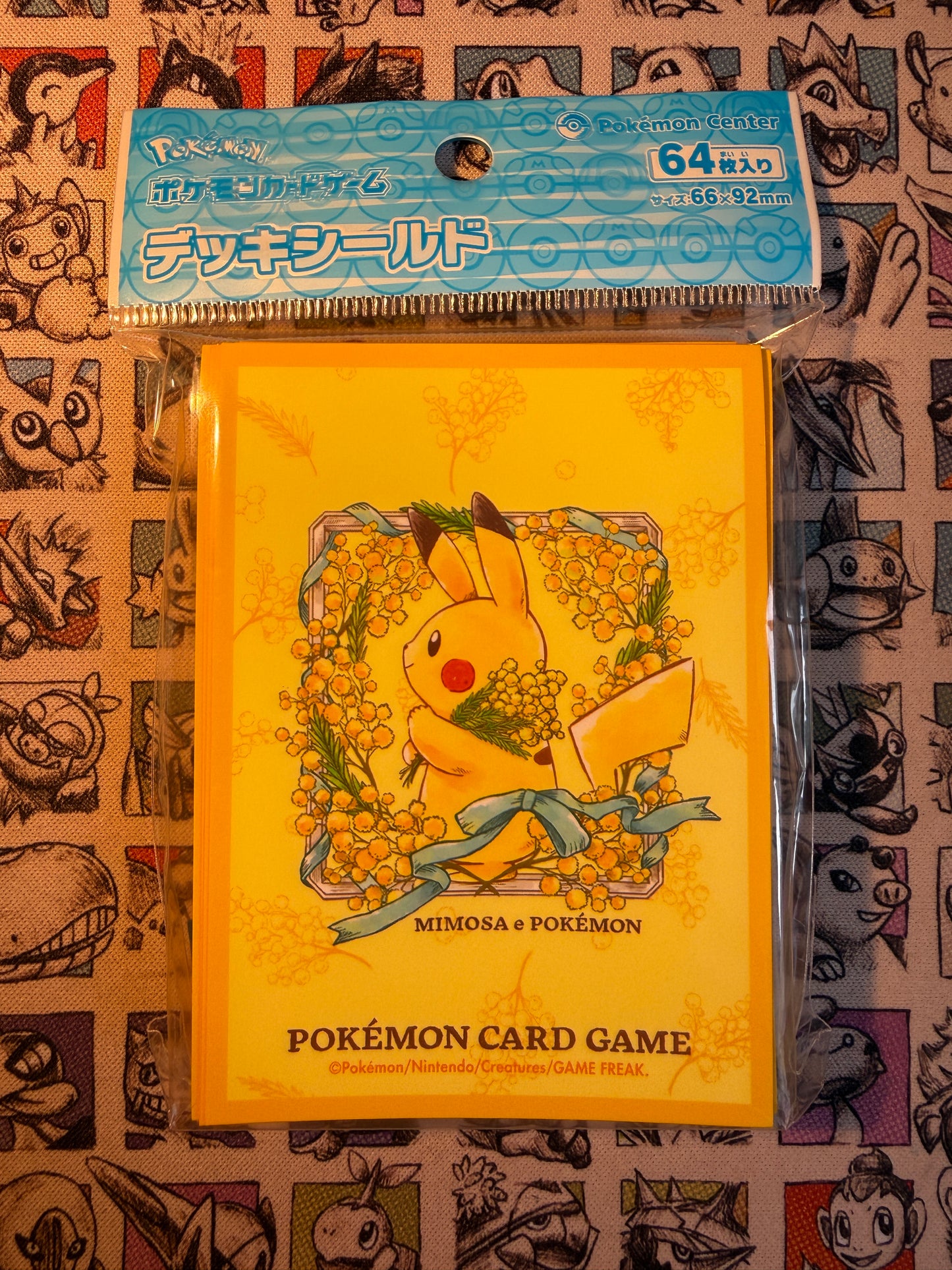 Sleeve Pokémon MIMOSA e POKEMON