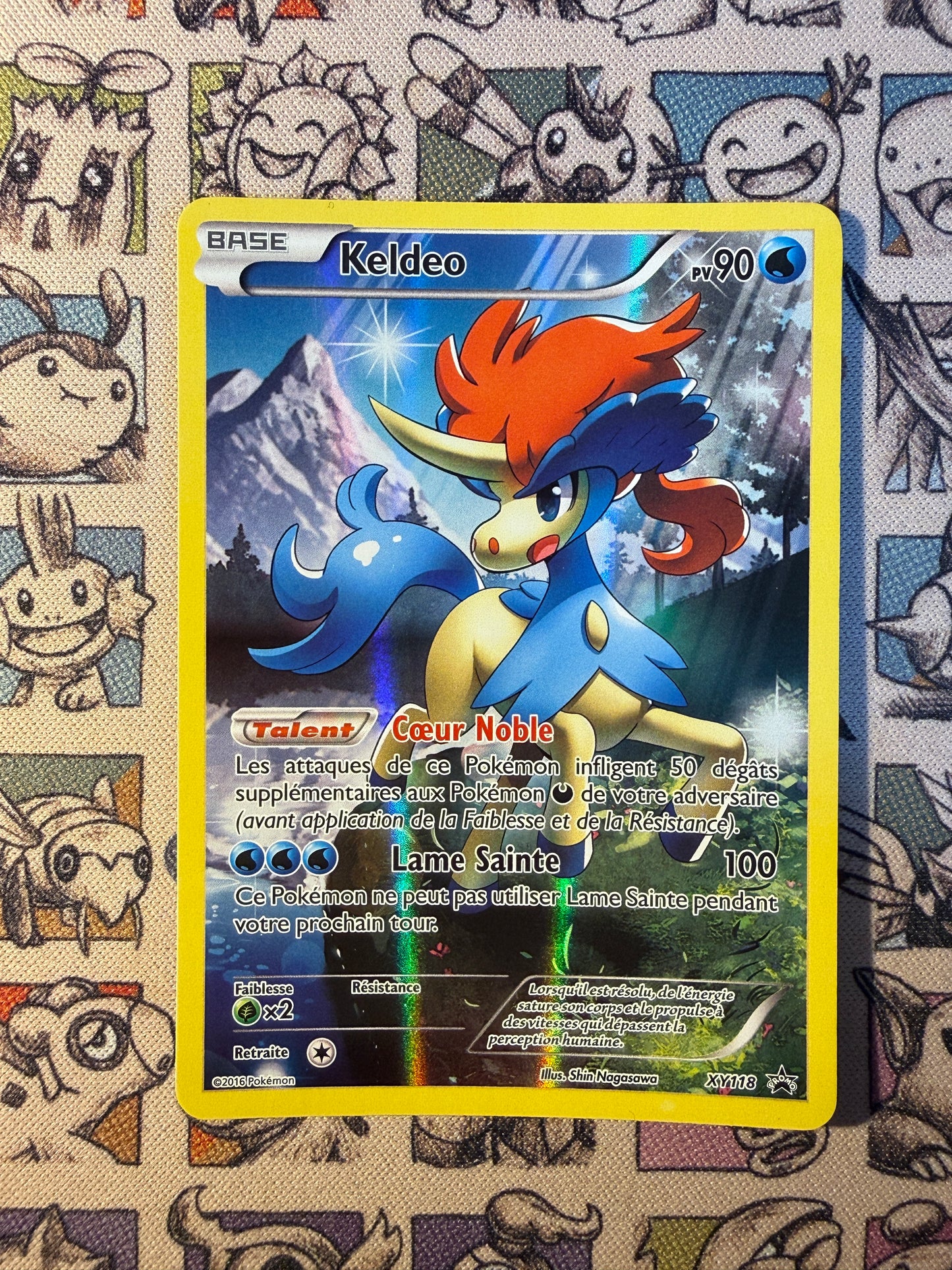 Keldeo  (XYPR 118) 118 Promos XY
