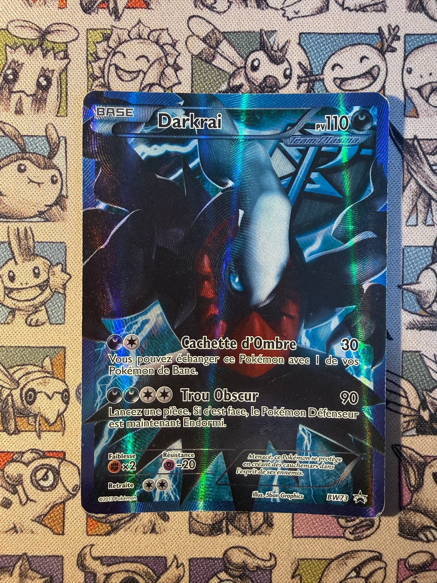 Darkrai  (BW 73) 73 Promos Noir & Blanc
