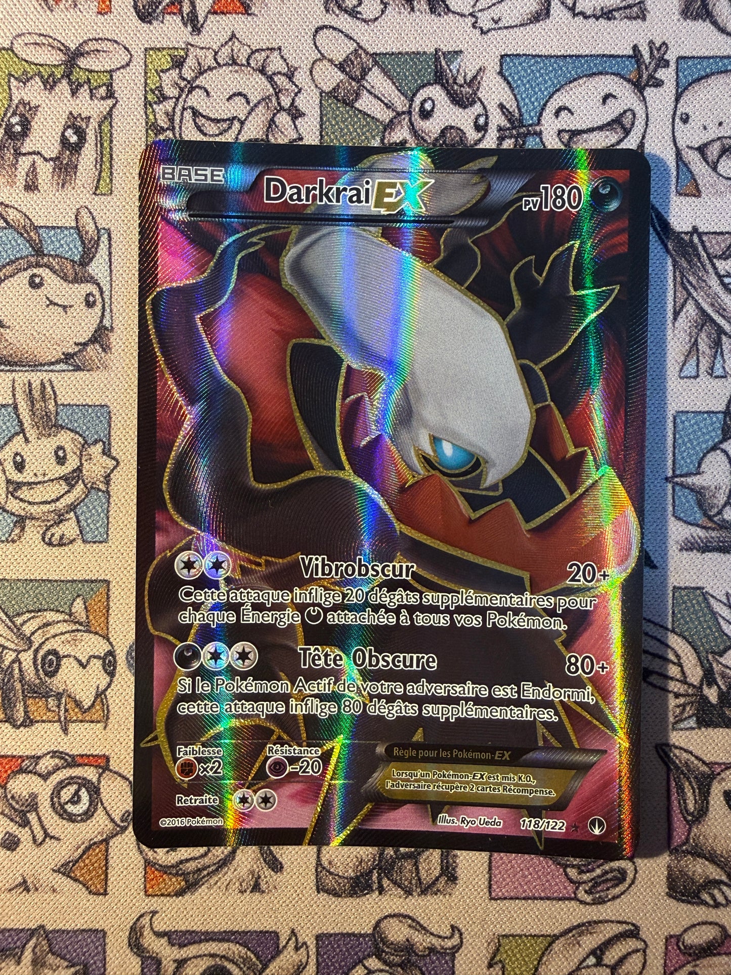 Darkrai EX 118 Rupture TURBO