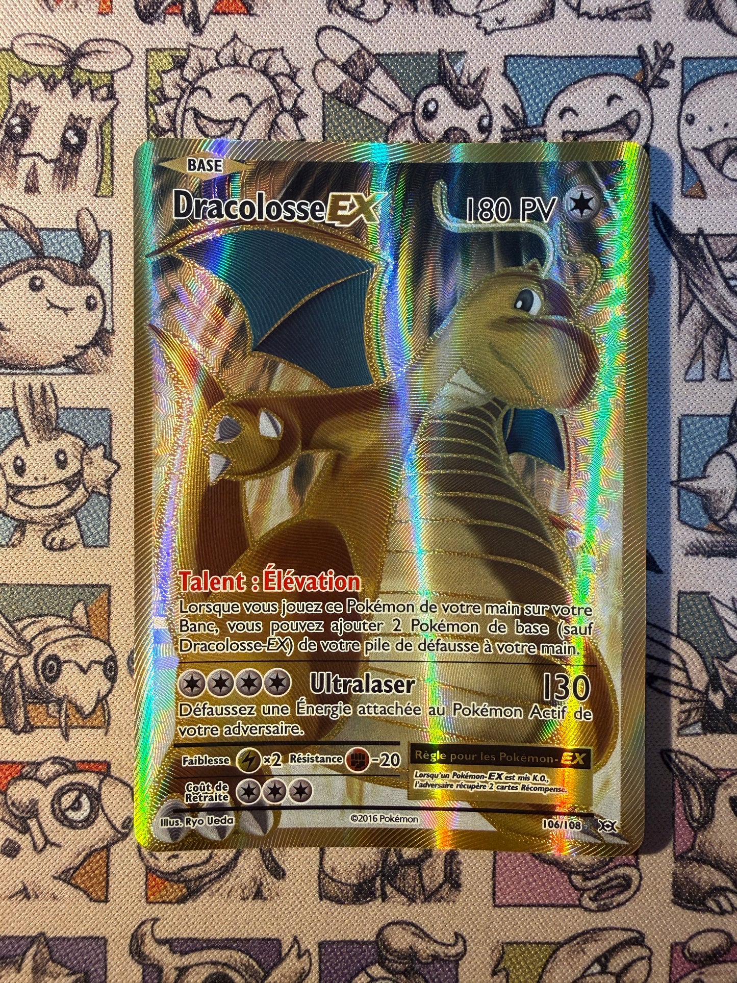 Dracolosse EX 106 Evolutions