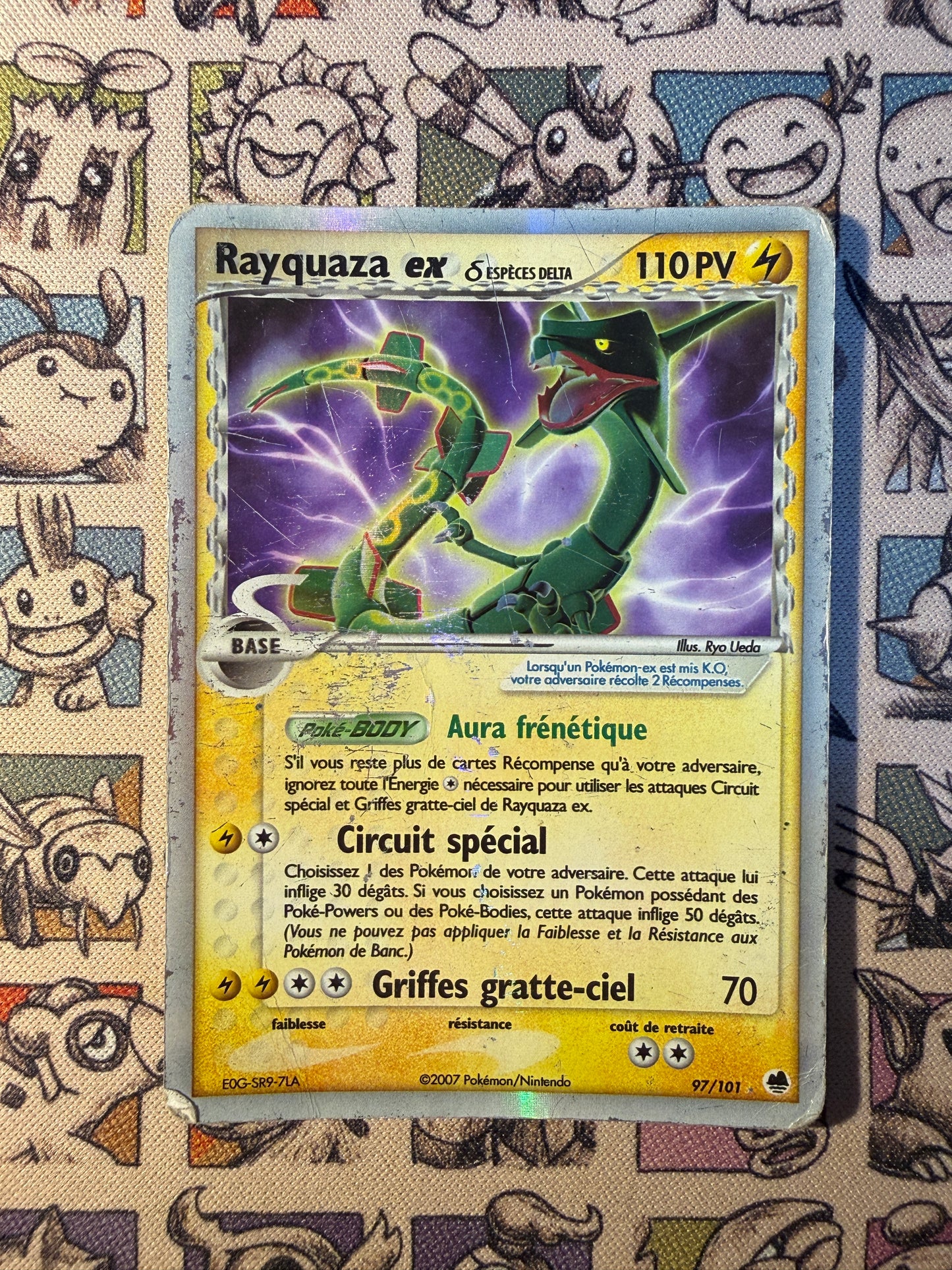 Rayquaza ex δ Delta Species 97 EX Île des Dragons