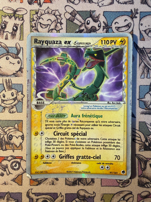 Rayquaza ex δ Delta Species 97 EX Île des Dragons