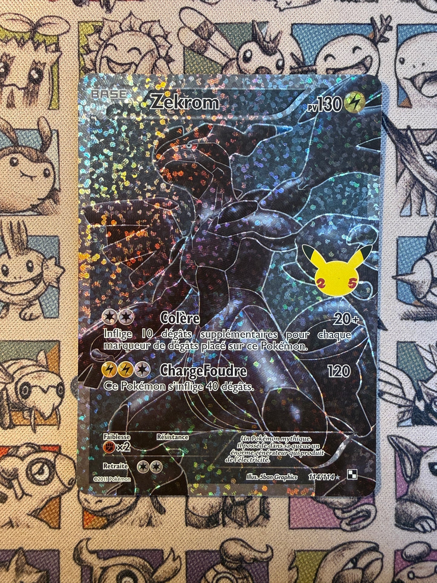 Zekrom 114 Célébrations