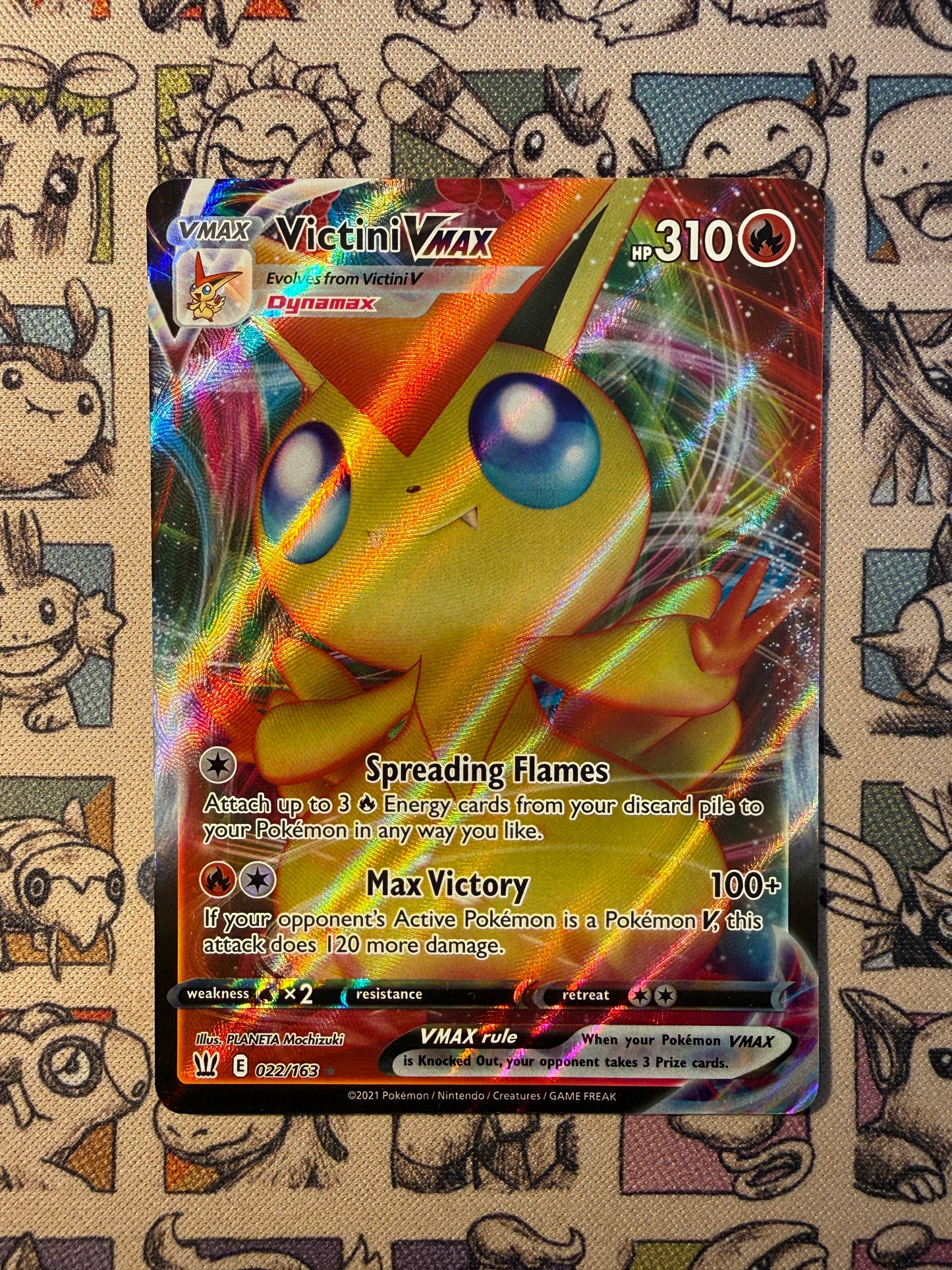 Victini VMAX 22 Styles de Combat (US)