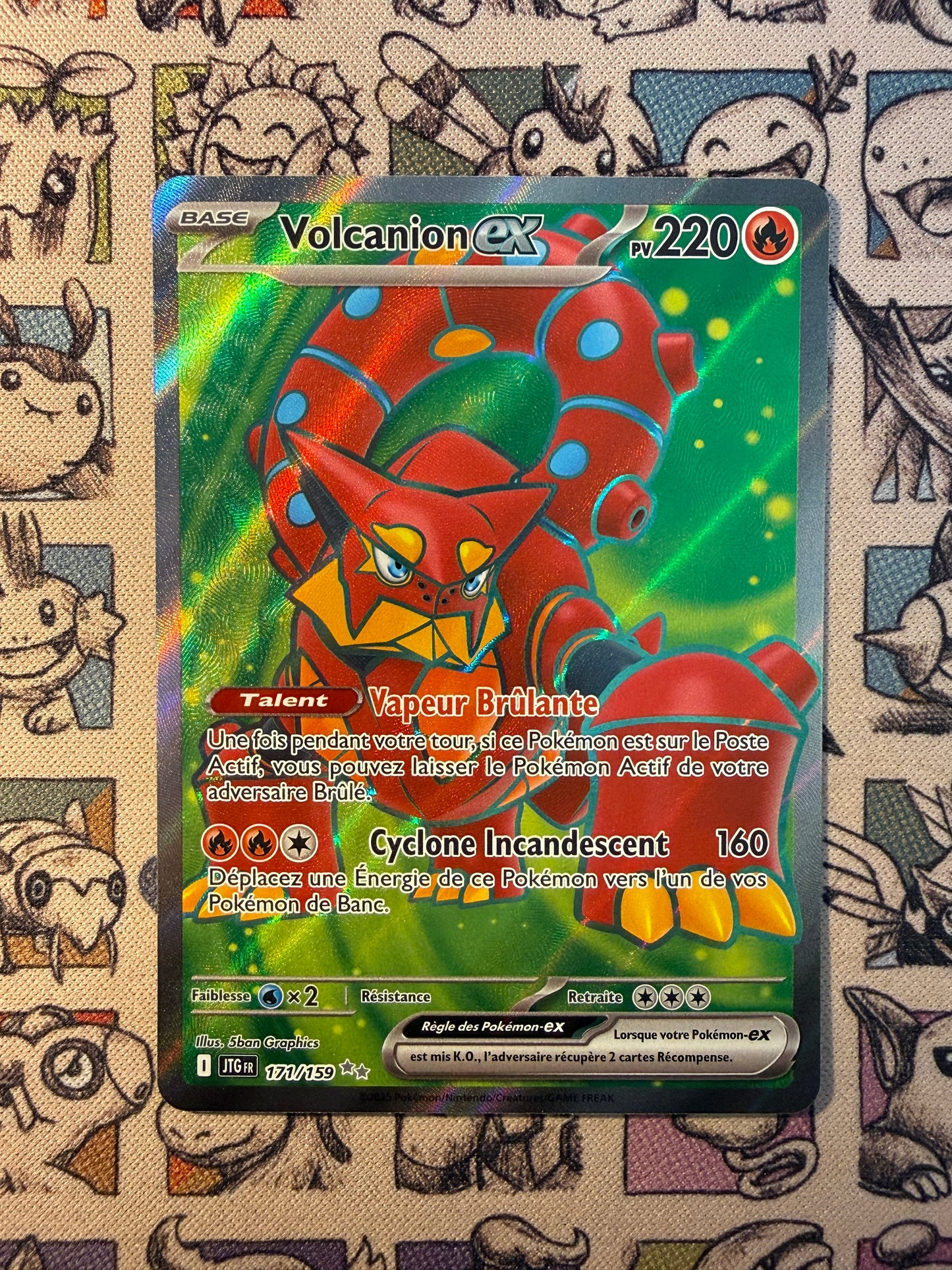 Volcanion ex 171 Aventures Ensemble