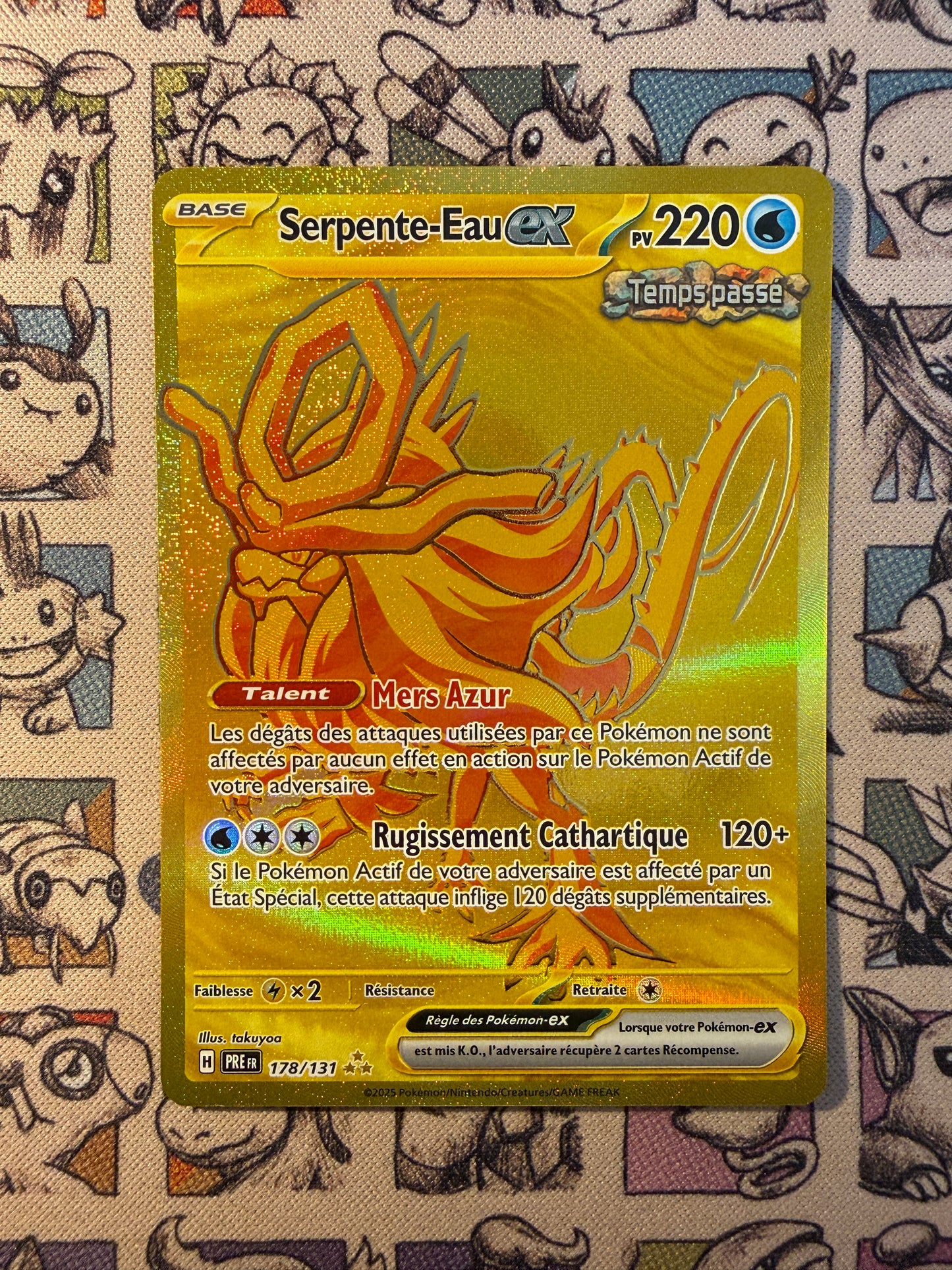 Serpente-Eau ex 178 Évolutions Prismatiques