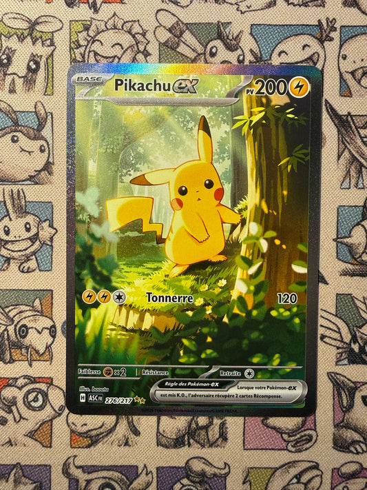 Pikachu ex 276 Héros Transcendants