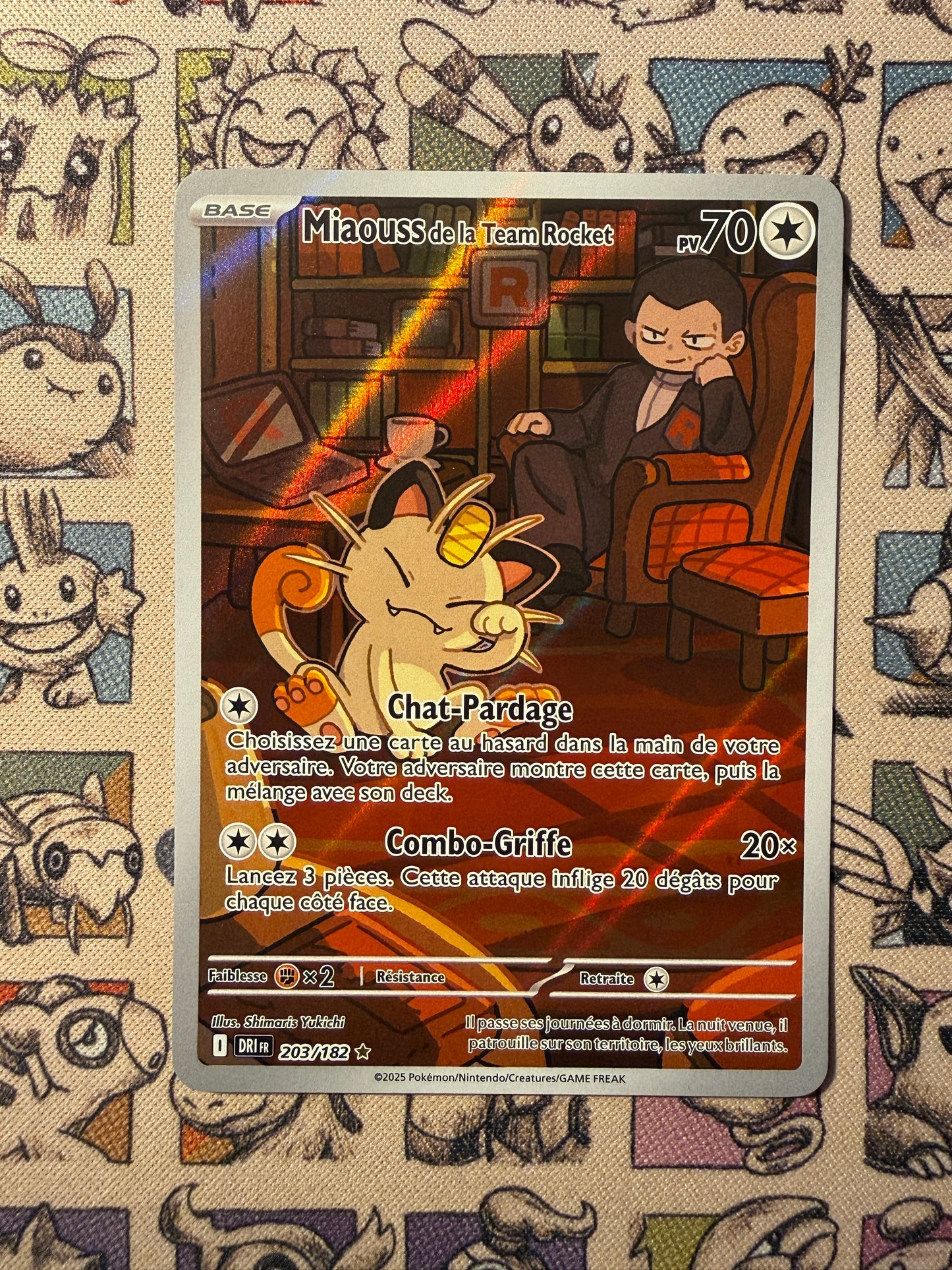 Miaouss de la Team Rocket 203 Rivalités Destinées