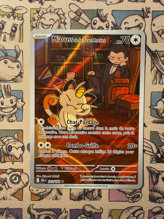 Miaouss de la Team Rocket 203 Rivalités Destinées