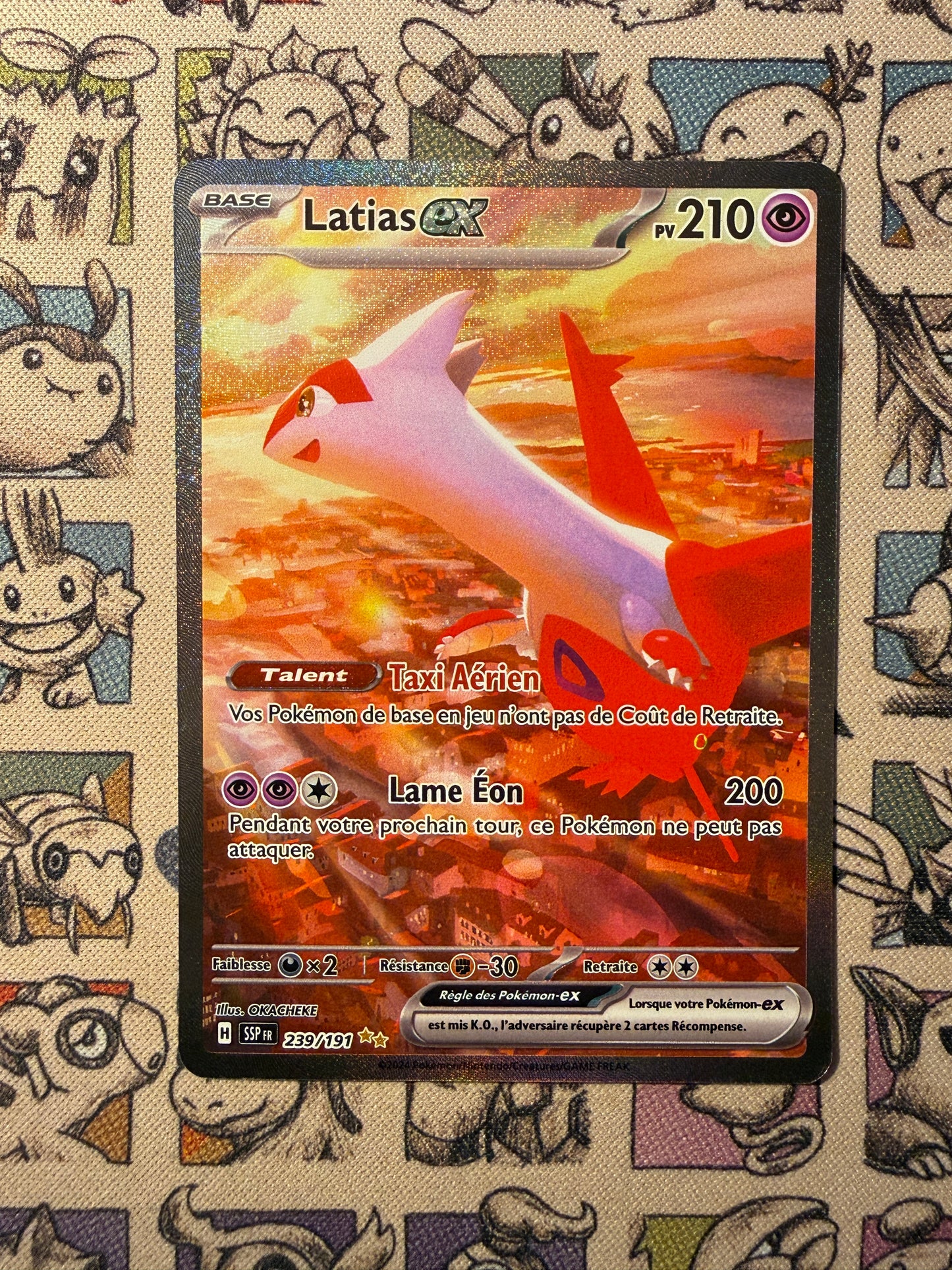 Latias ex 239 Etincelles Déferlantes