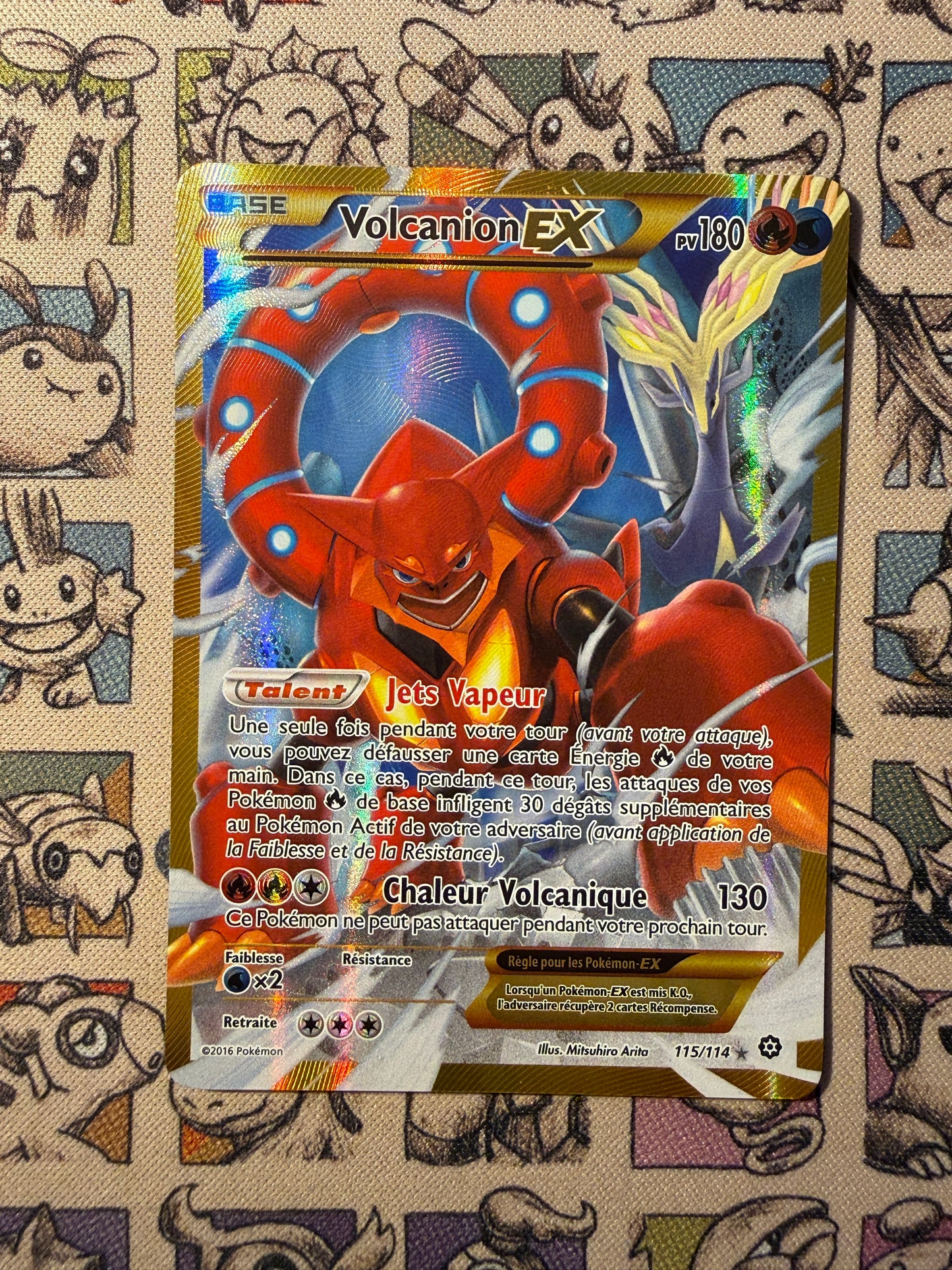 Volcanion EX 115 Offensive Vapeur