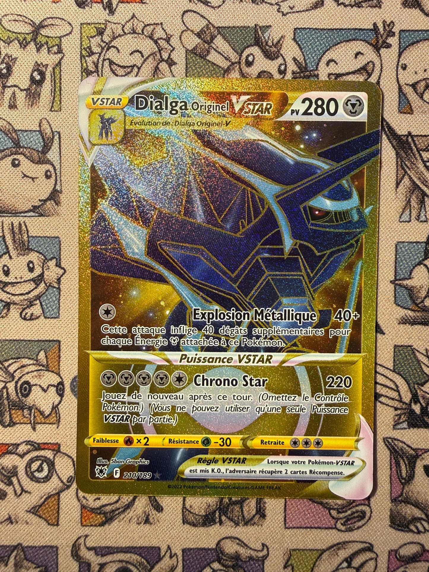 Dialga Originel VSTAR 210 Astres Radieux