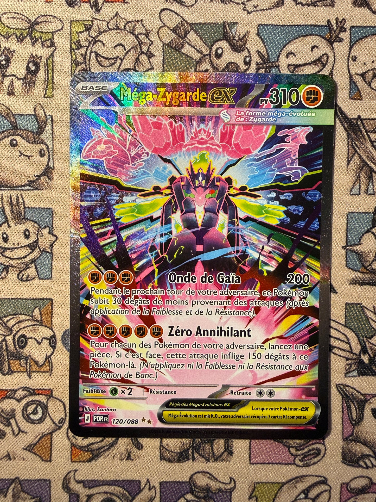 Mega Zygarde ex 120 Équilibre Parfait