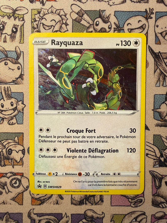 Rayquaza  (SWSH 029) 29 Promos Épée et Bouclier