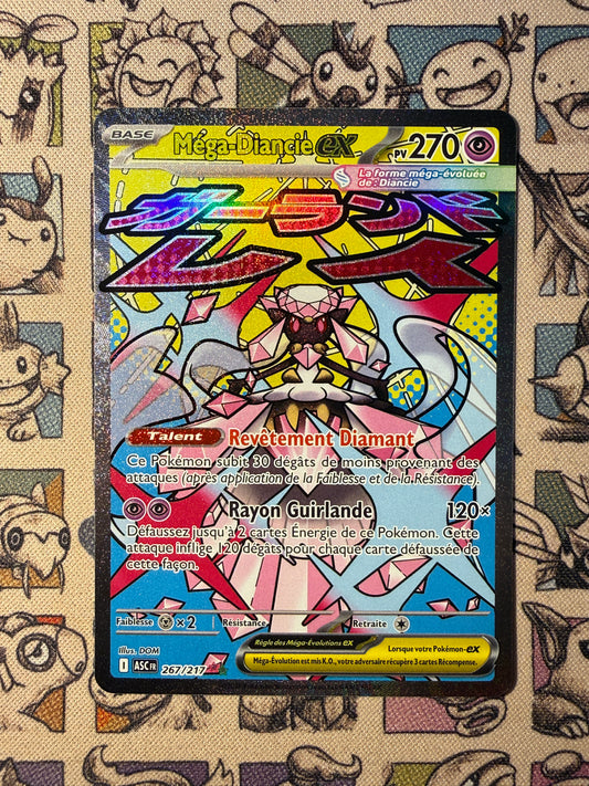 Mega Diancie ex 267 Héros Transcendants