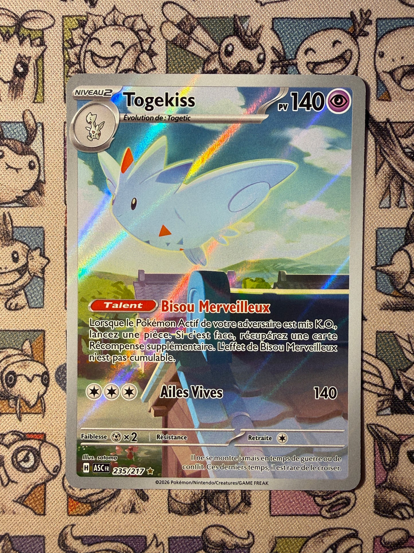 Togekiss 235 Héros Transcendants