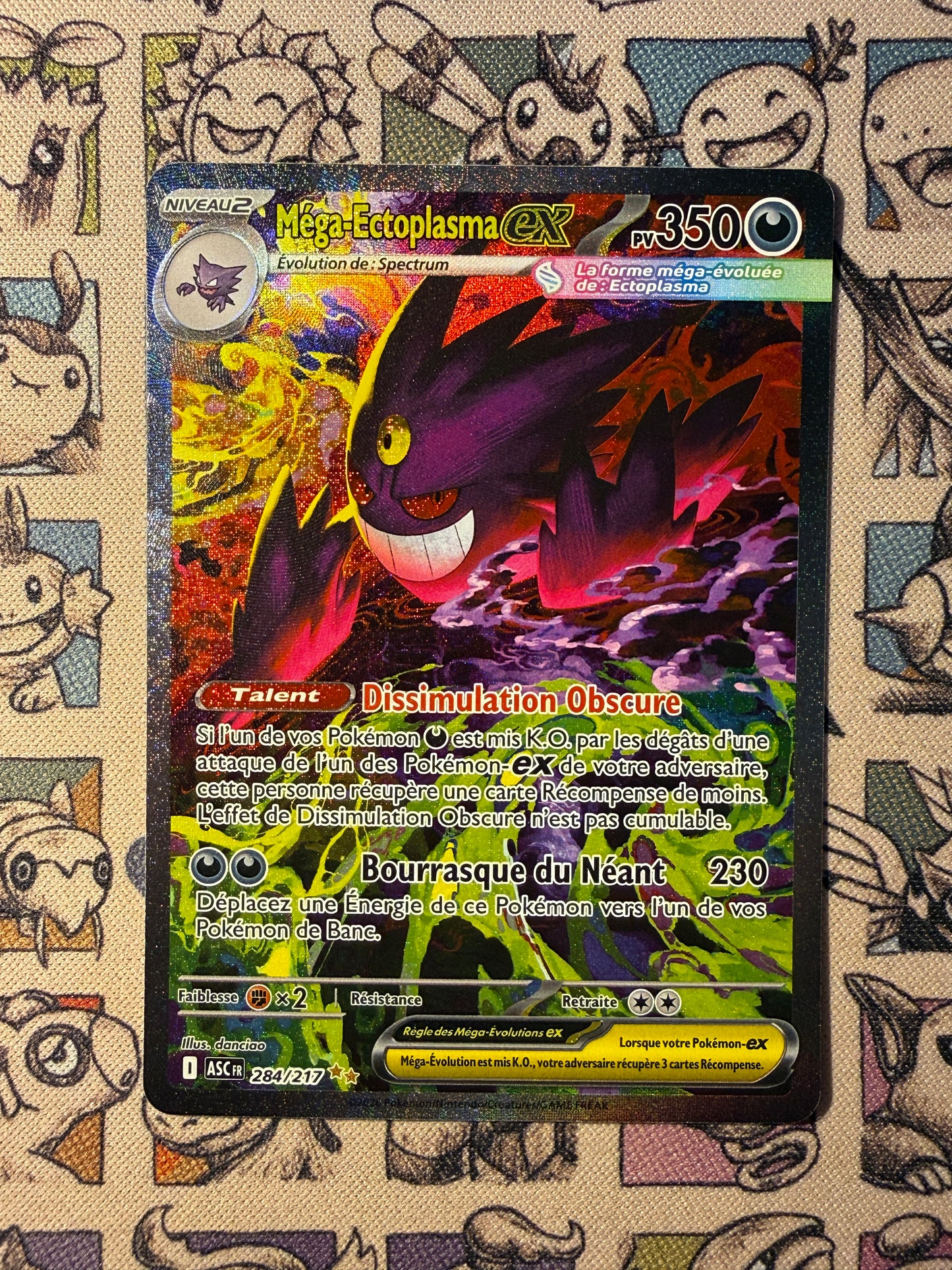 Mega Ectoplasma ex 284 Héros Transcendants
