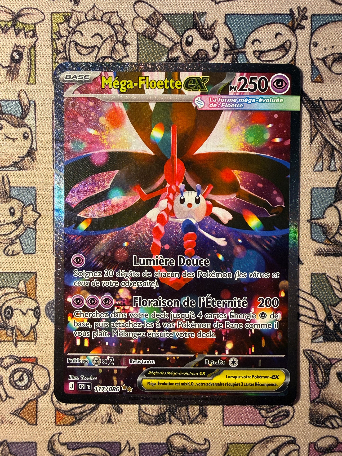 Méga-Floette ex 117 Chaos Ascendant
