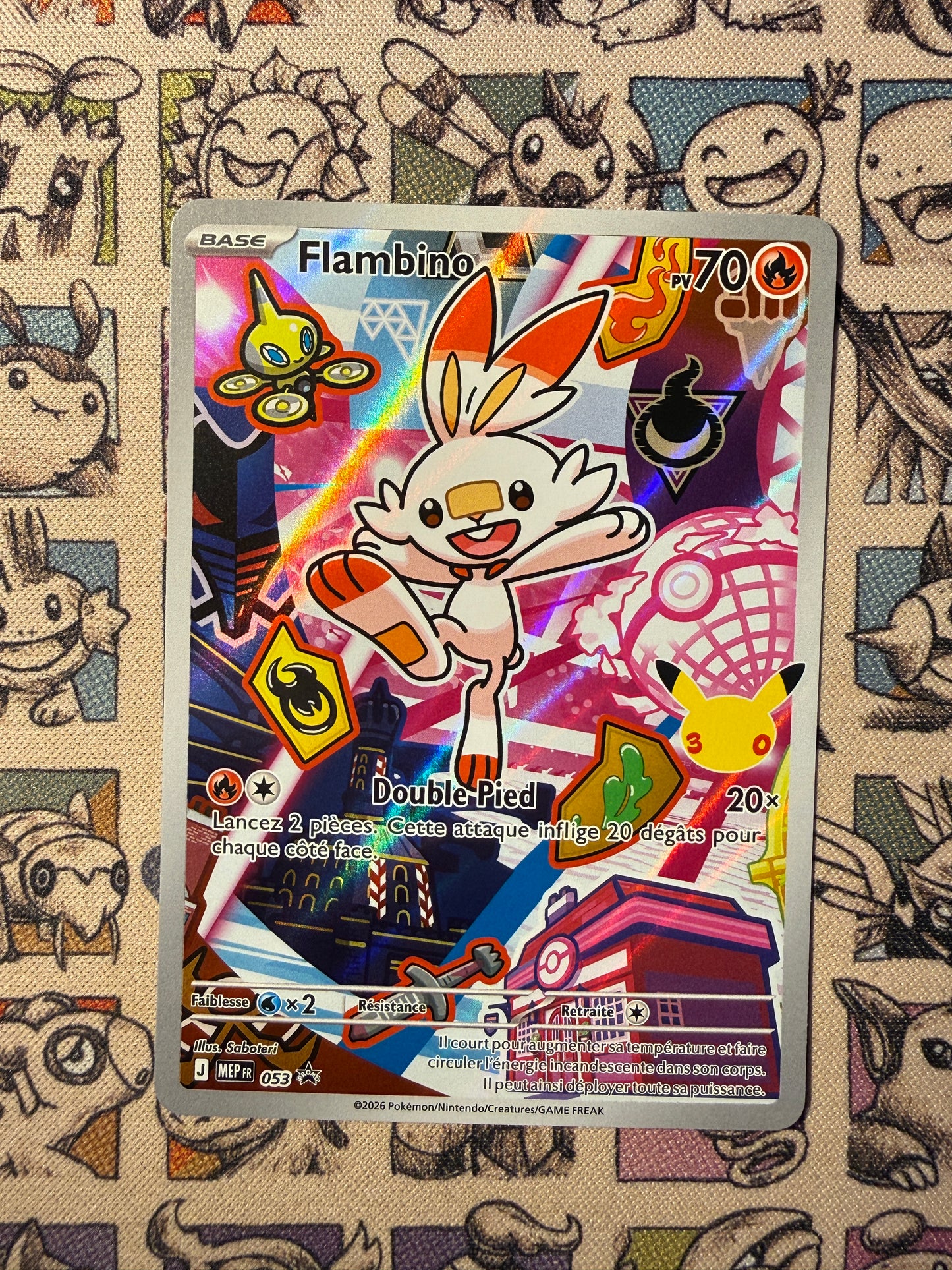 Flambino 53 Promos Méga-Évolution
