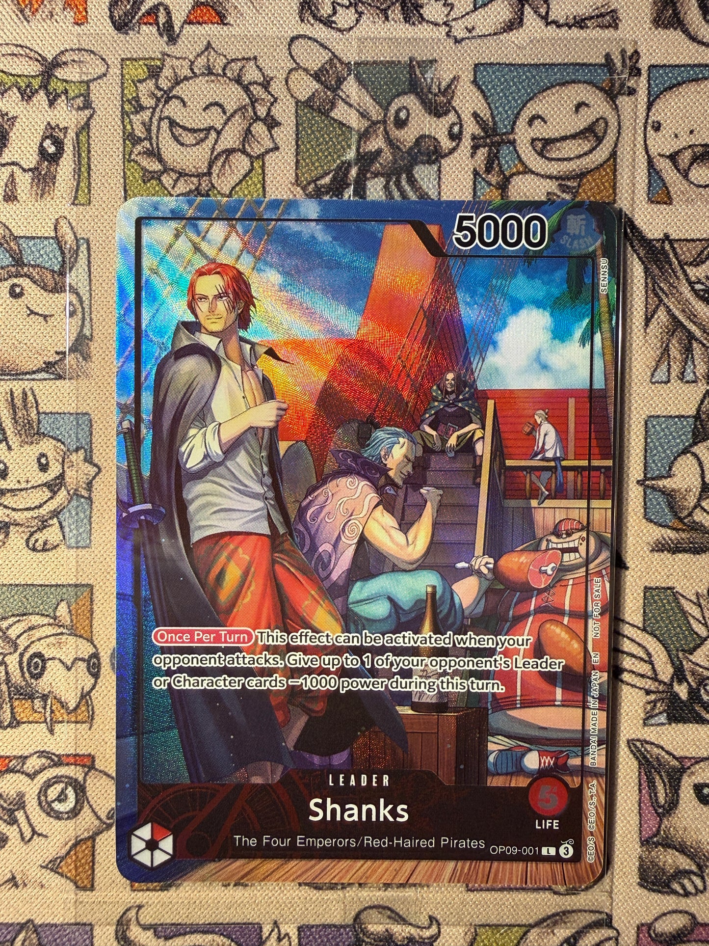Shanks (OP09-001) (V.2) US
