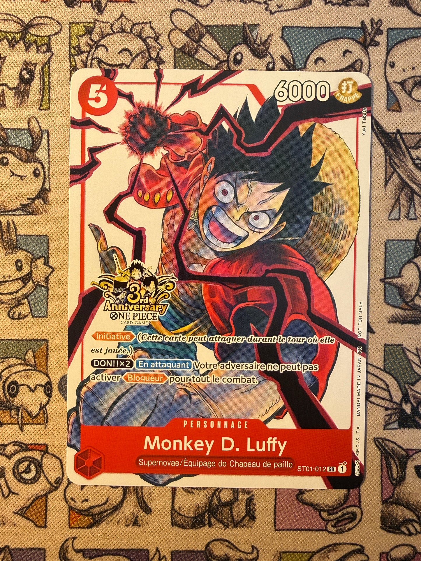 Monkey.D.Luffy (ST01-012) 3rd Anniversary