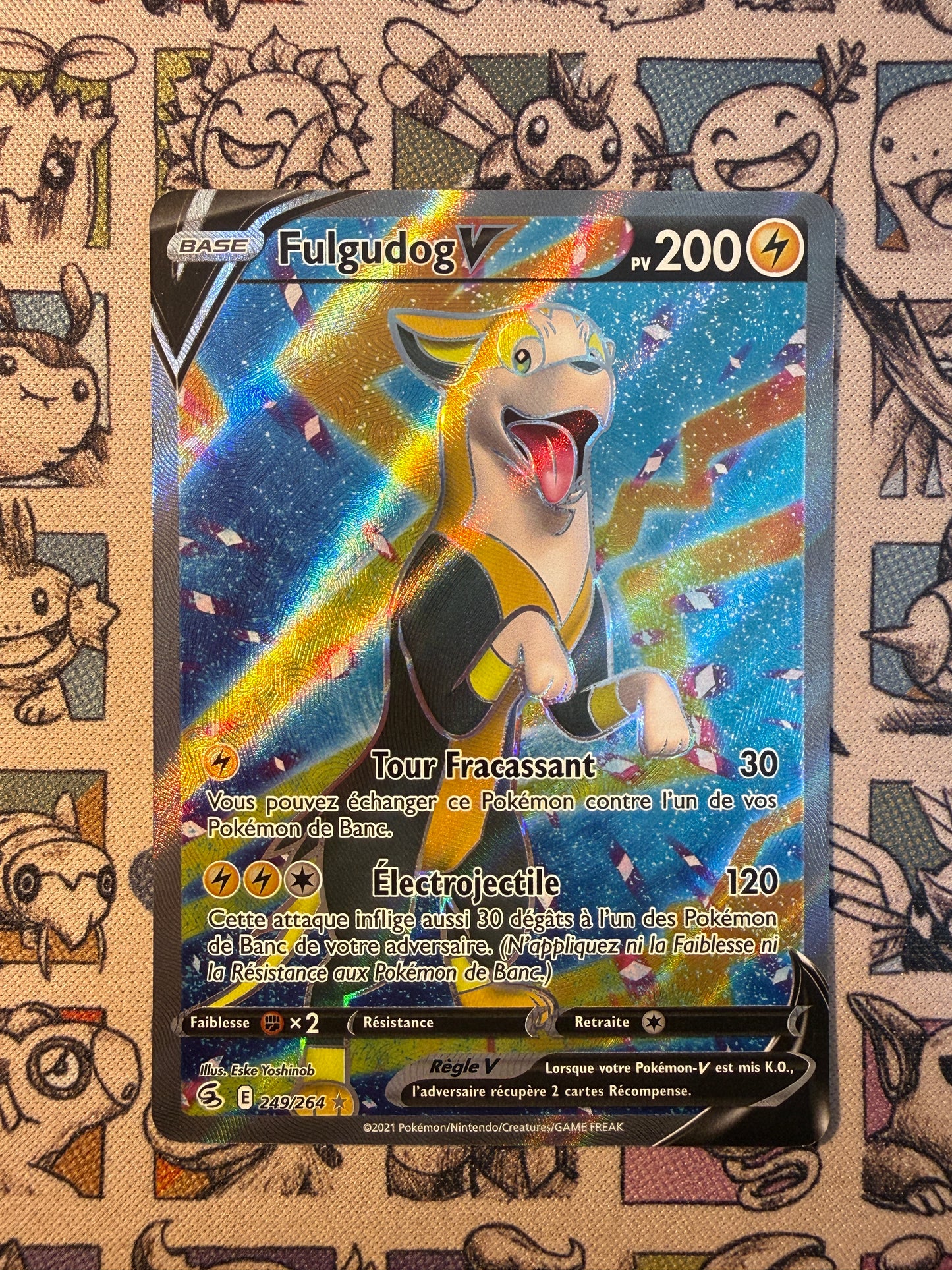 Fulgudog V 249 Poing de Fusion