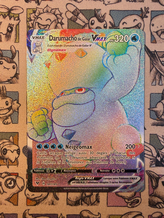 Galarian Darumacho VMAX 187 Voltage Éclatant