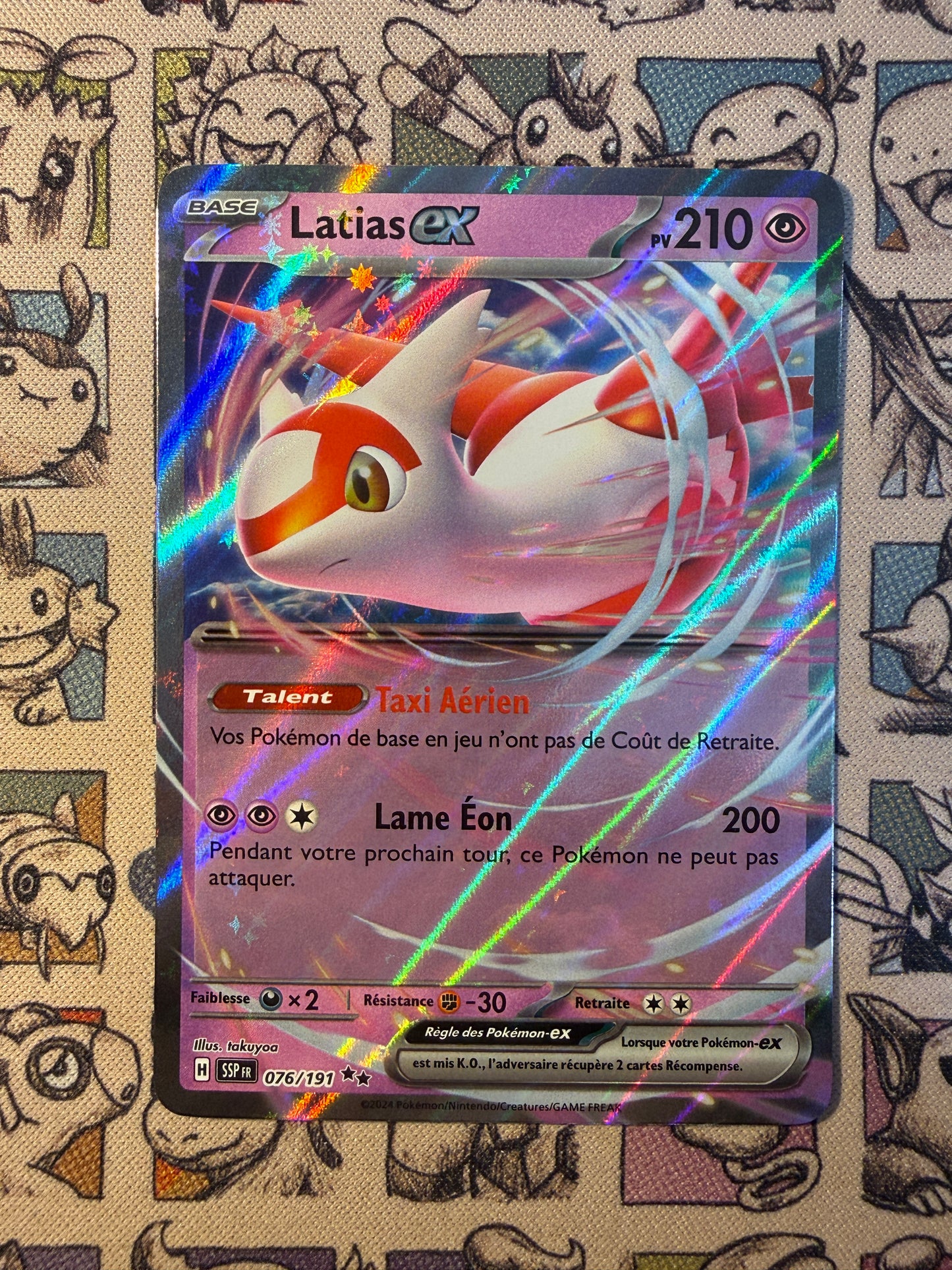 Latias ex 76 Étincelles Déferlantes