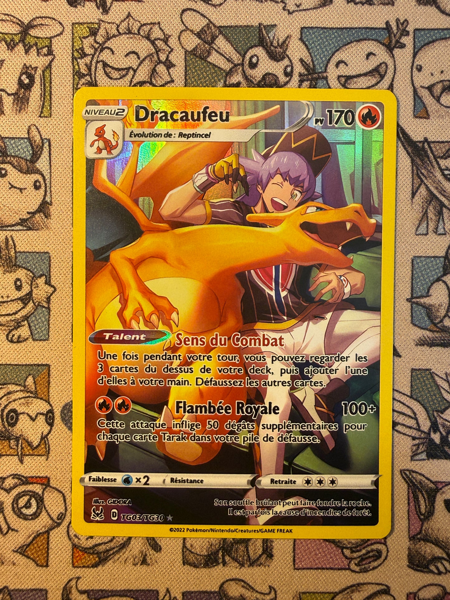 Dracaufeu TG03 Origine Perdue