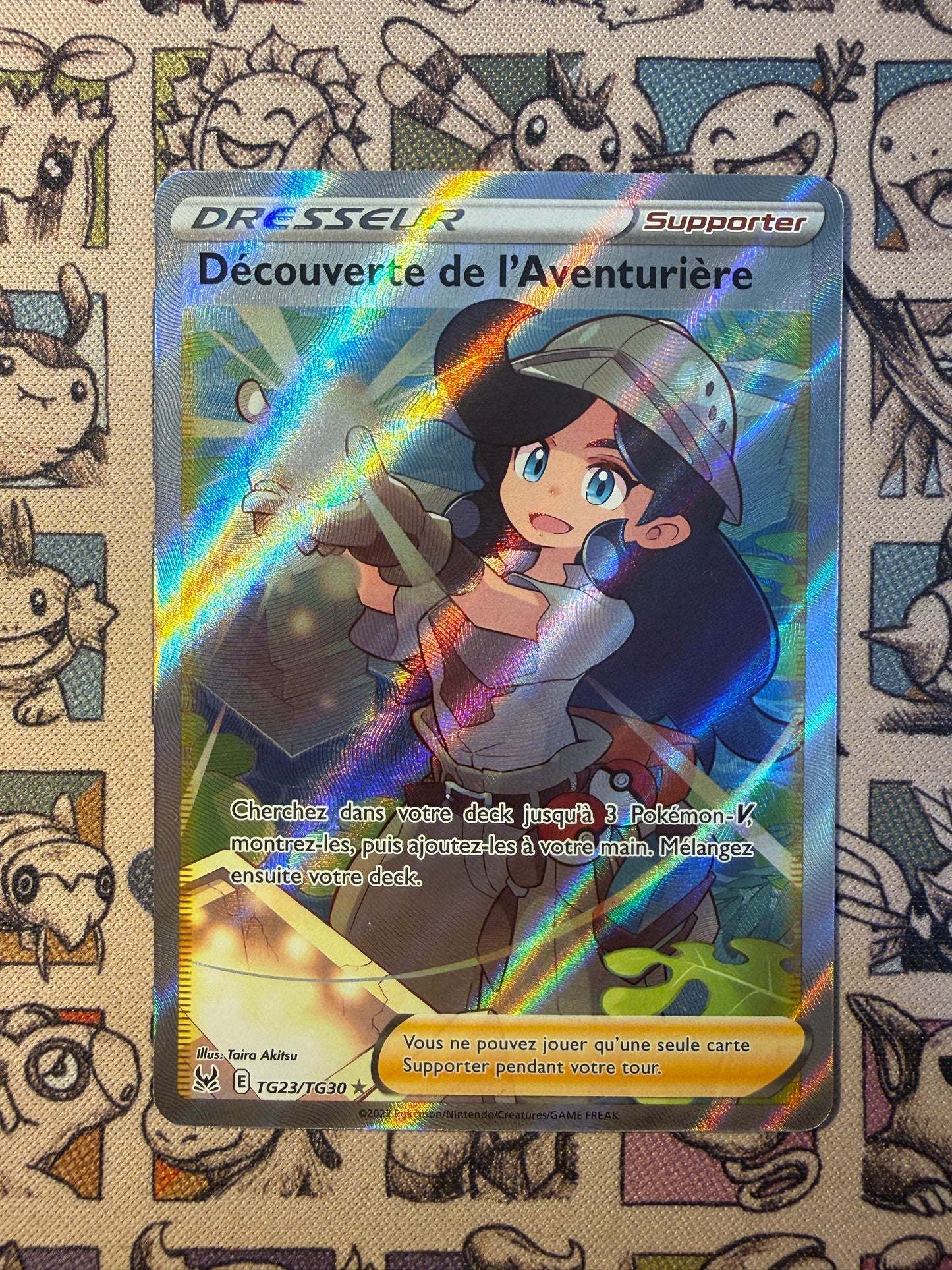 Découverte de l'Aventurière TG23 Origine Perdue