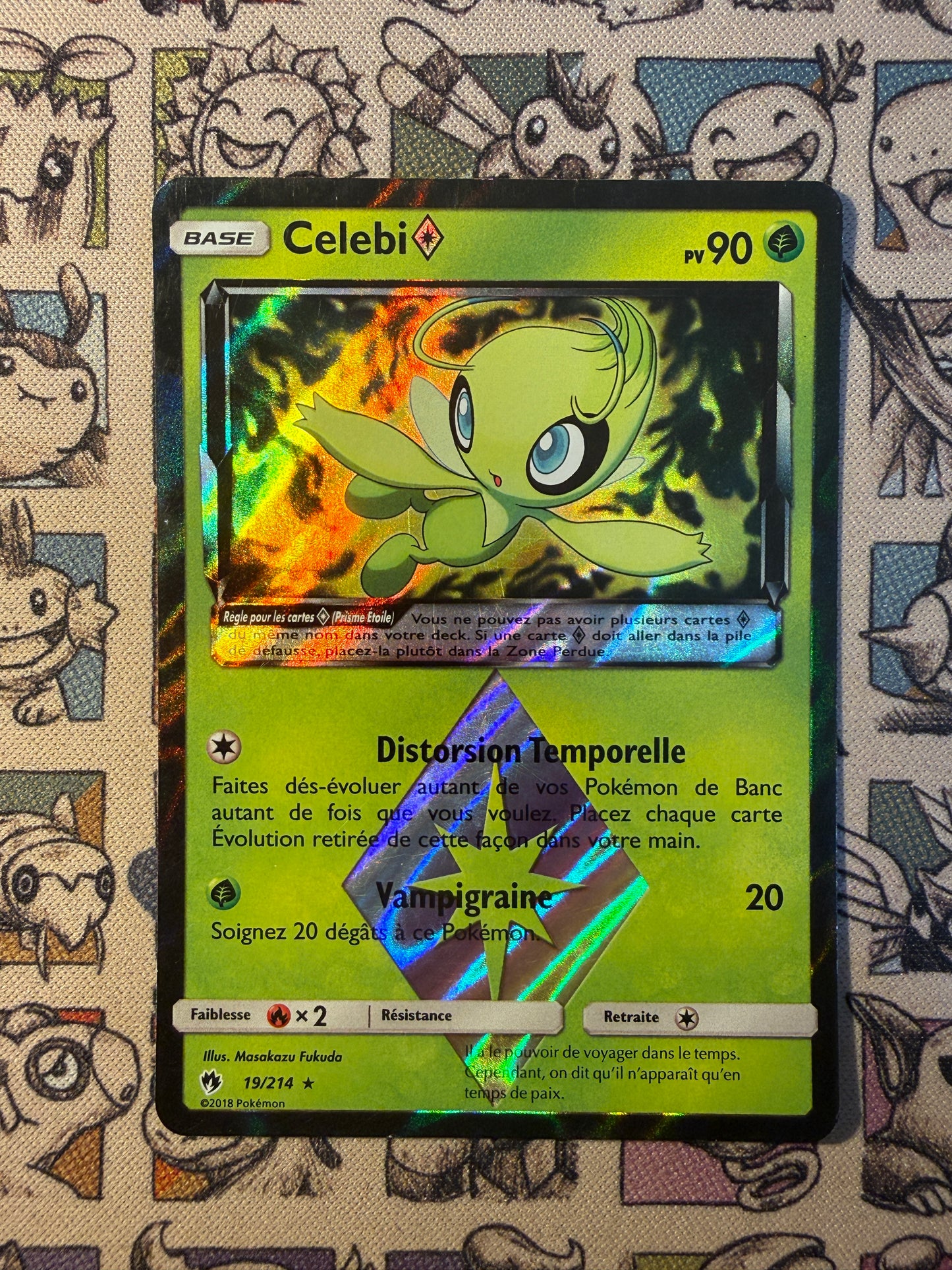 Celebi ♢ 19 Tonnerre Perdu