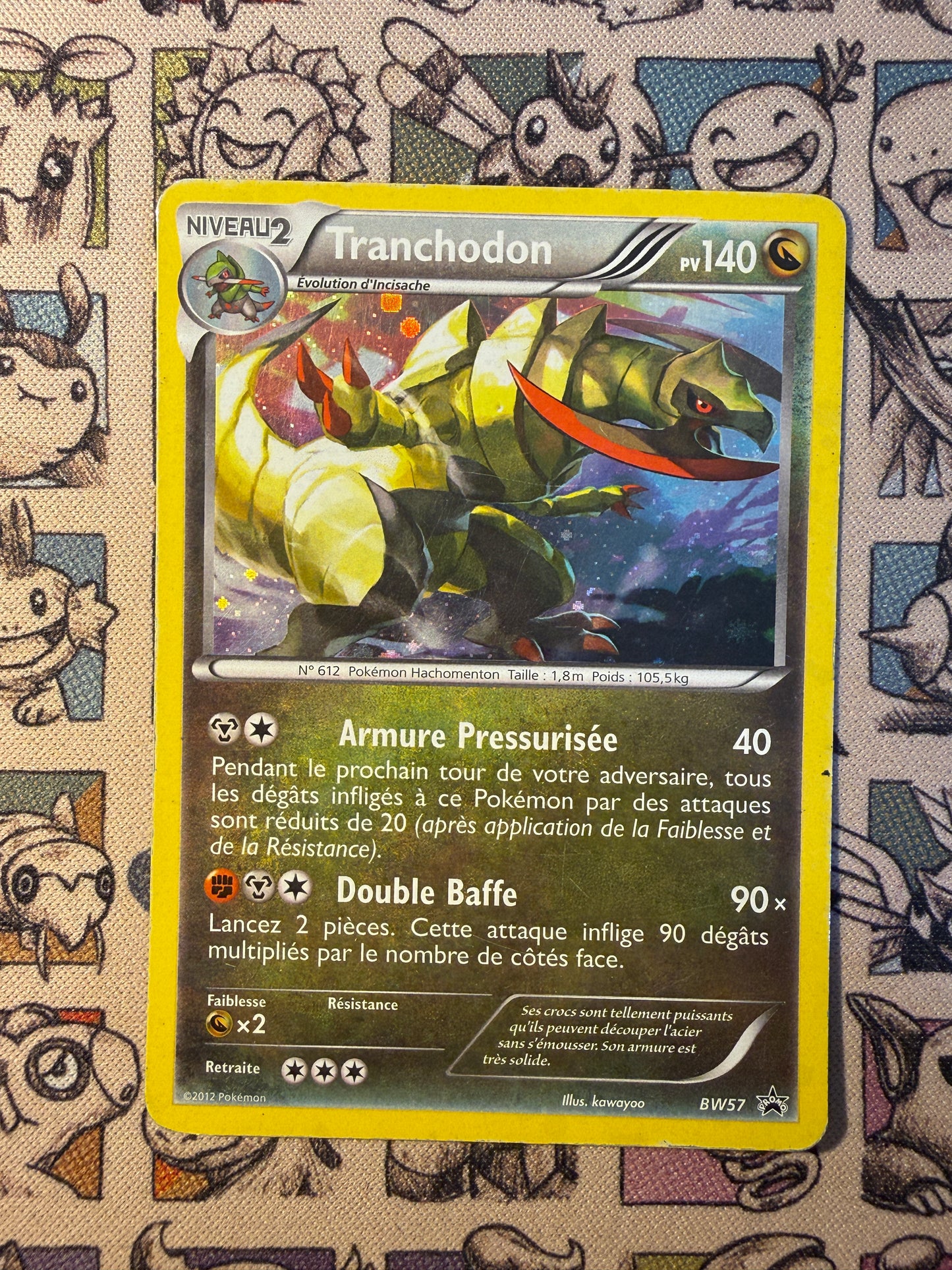Tranchodon  (BW 57) 57 Promos Noir & Blanc