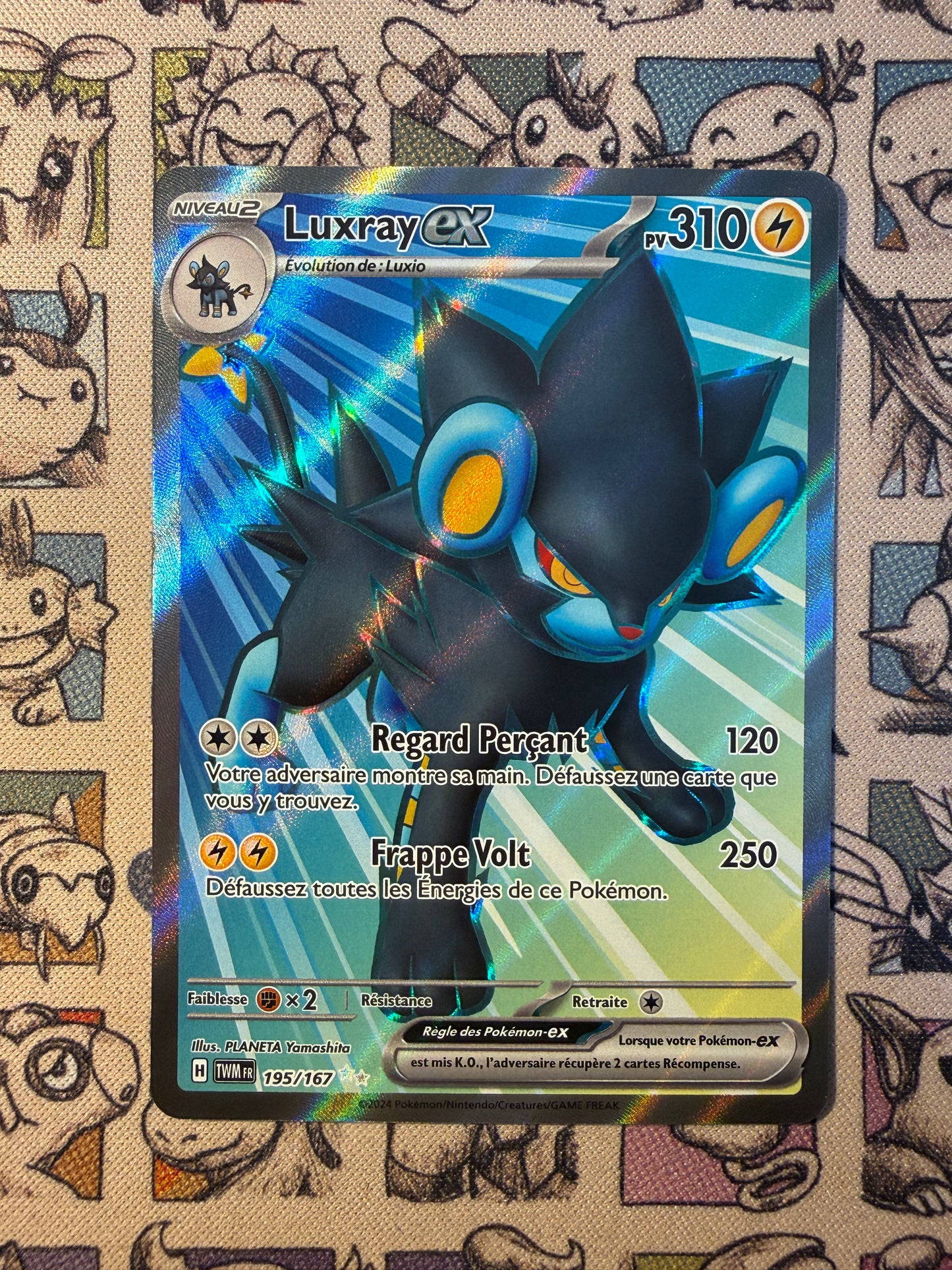 Luxray ex 195 Mascarade Crépusculaire