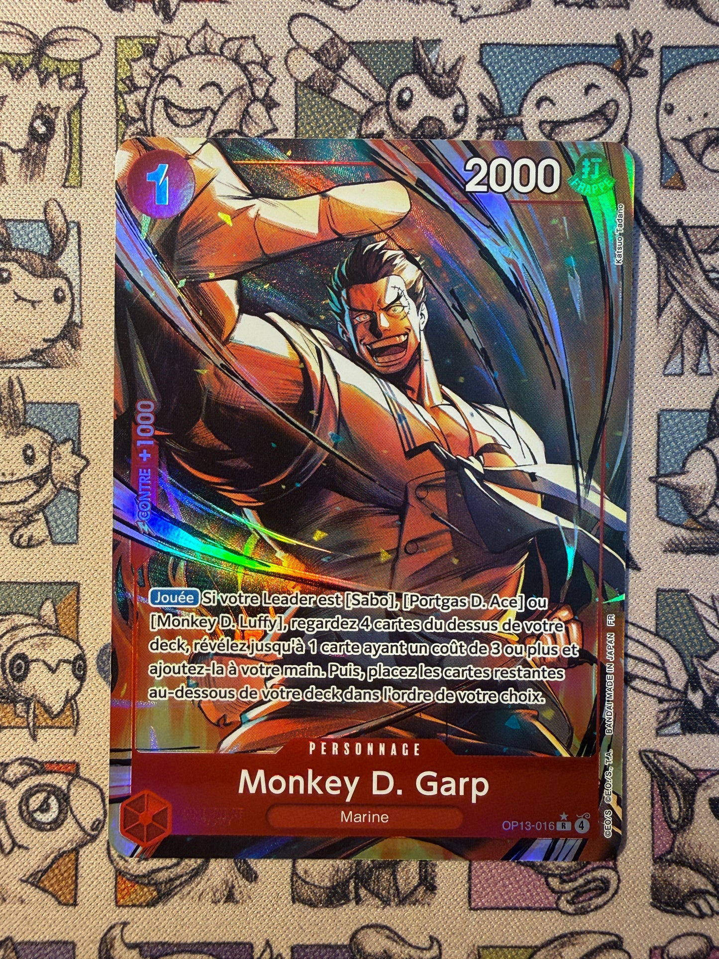 Monkey.D.Garp (OP13-016) (V.2)