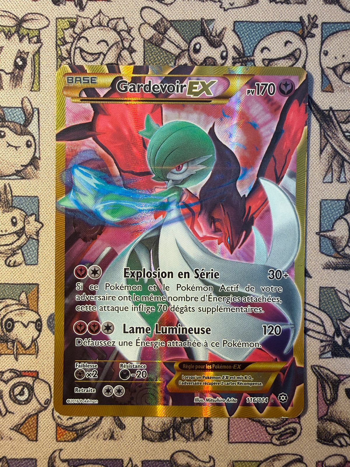 Gardevoir EX 116 Offensive Vapeur