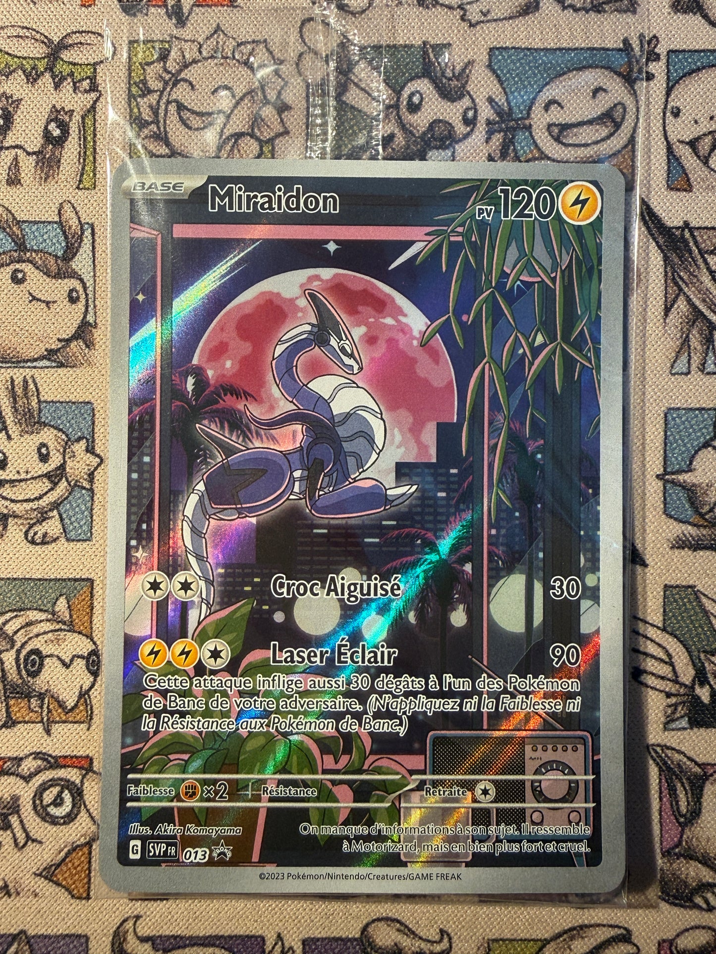 Miraidon  (SVP 013) 13 Promos Écarlate et Violet (Scellé)