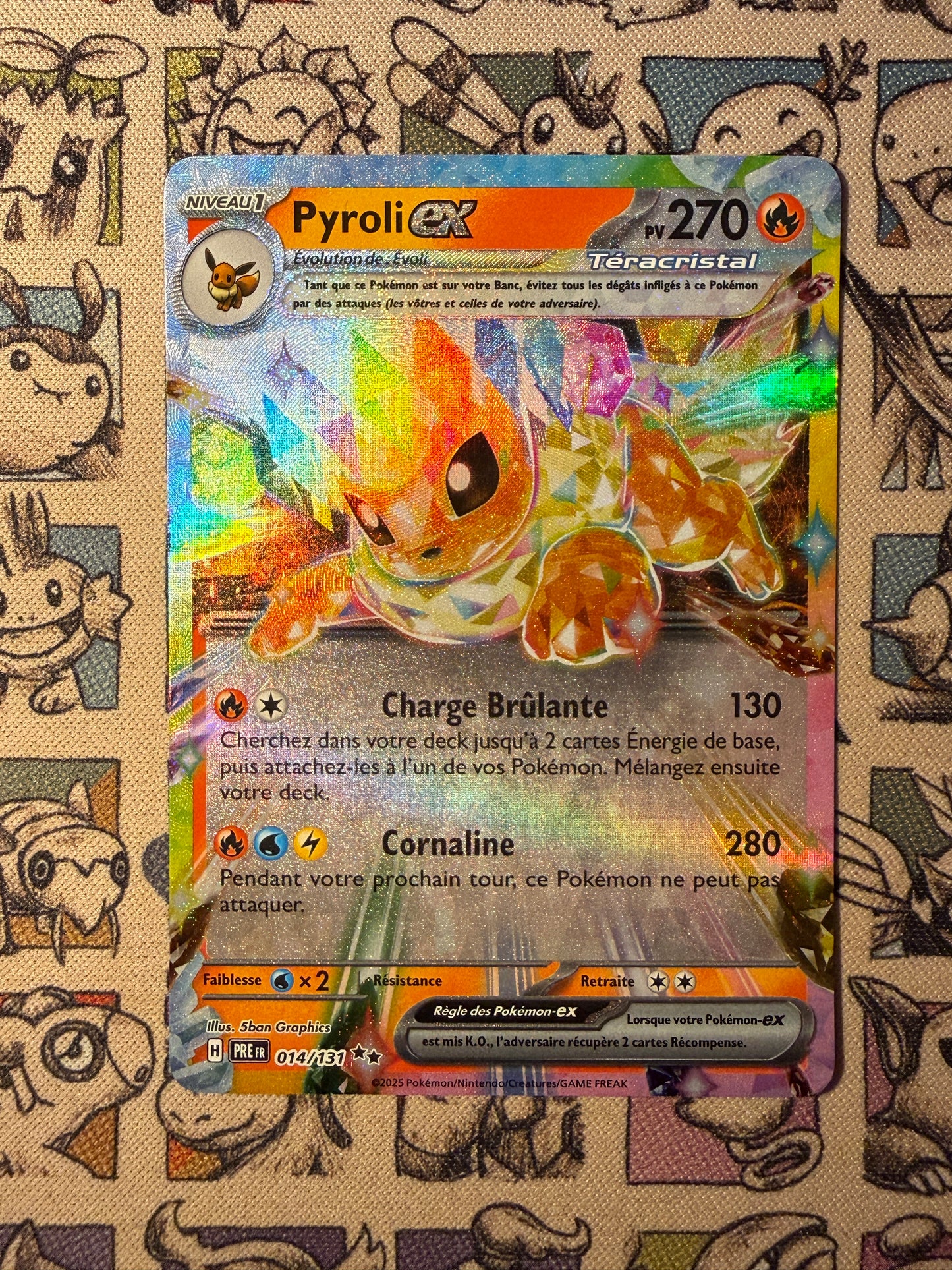 Pyroli ex 14 Évolutions Prismatiques