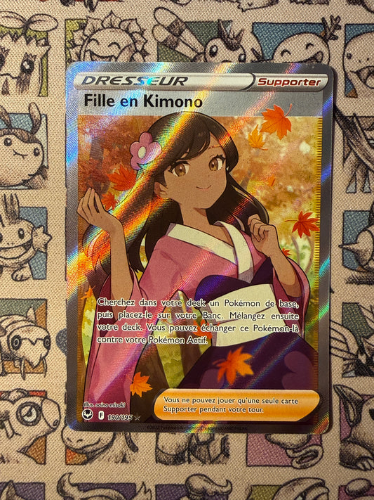 Fille en Kimono 190 Tempête Argentée
